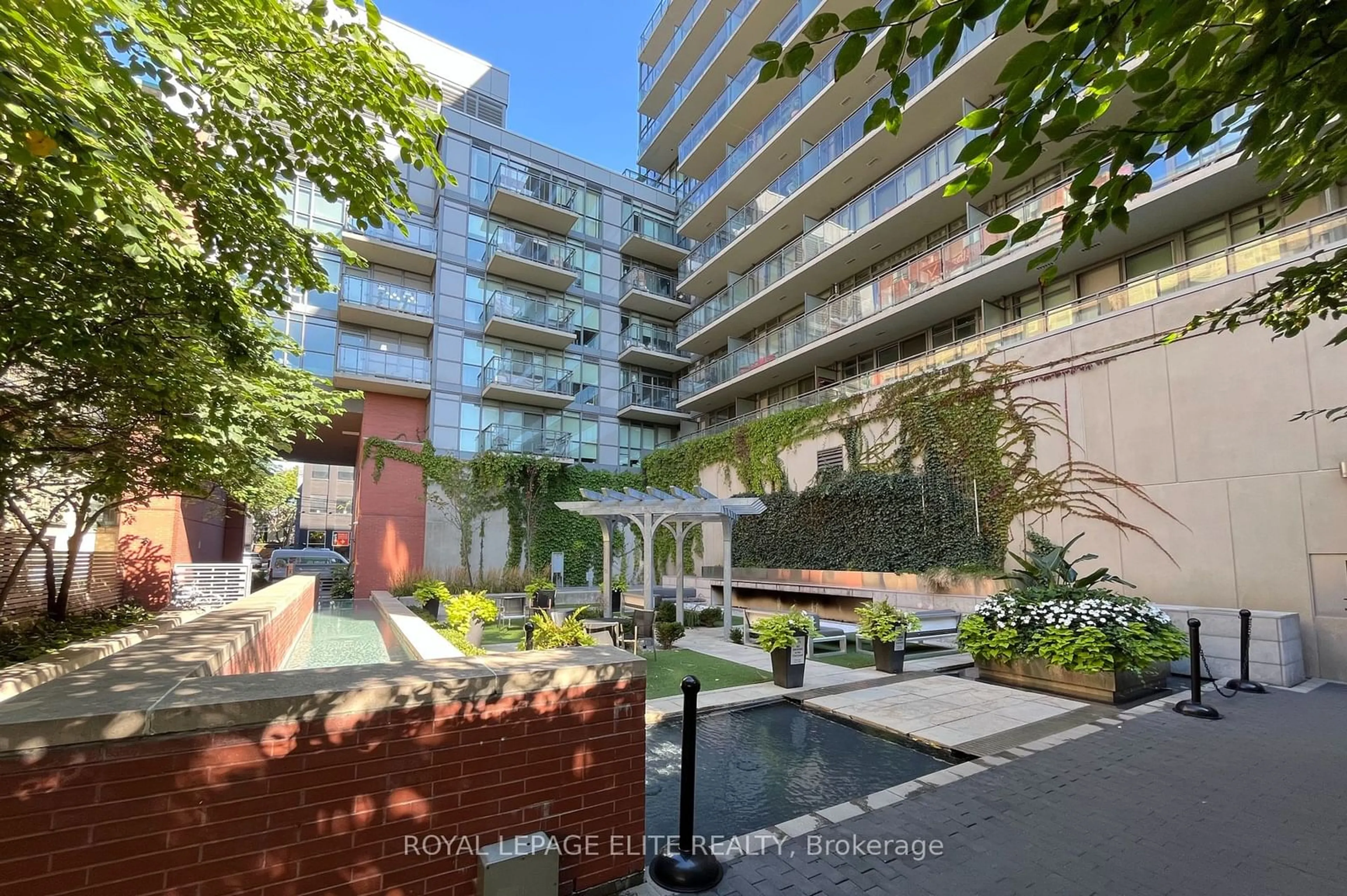 A pic from exterior of the house or condo, the street view for 775 KING St #205, Toronto Ontario M5V 2K3