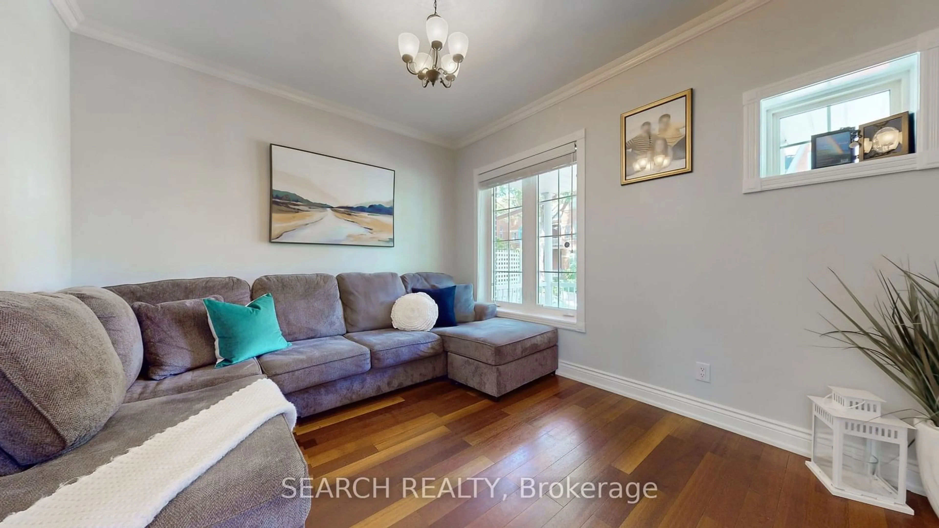 Living room, wood floors for 316 Shaw St, Toronto Ontario M6J 2X2