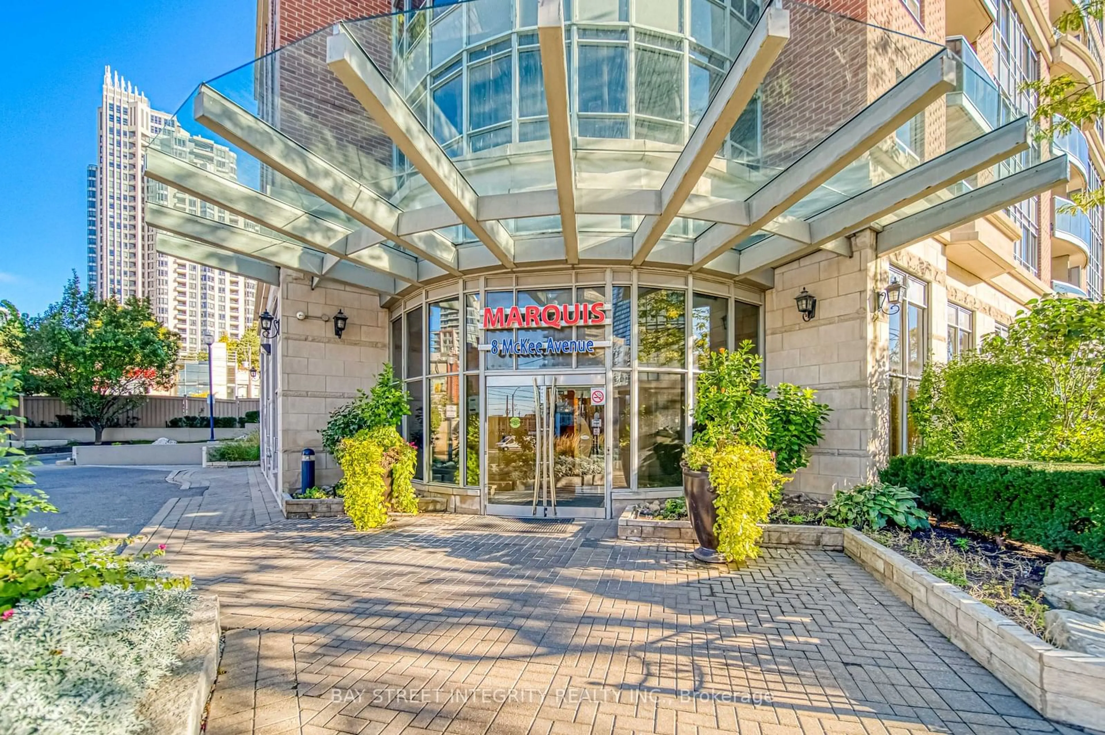 Indoor lobby for 8 McKee Ave #1203, Toronto Ontario M2N 7E5