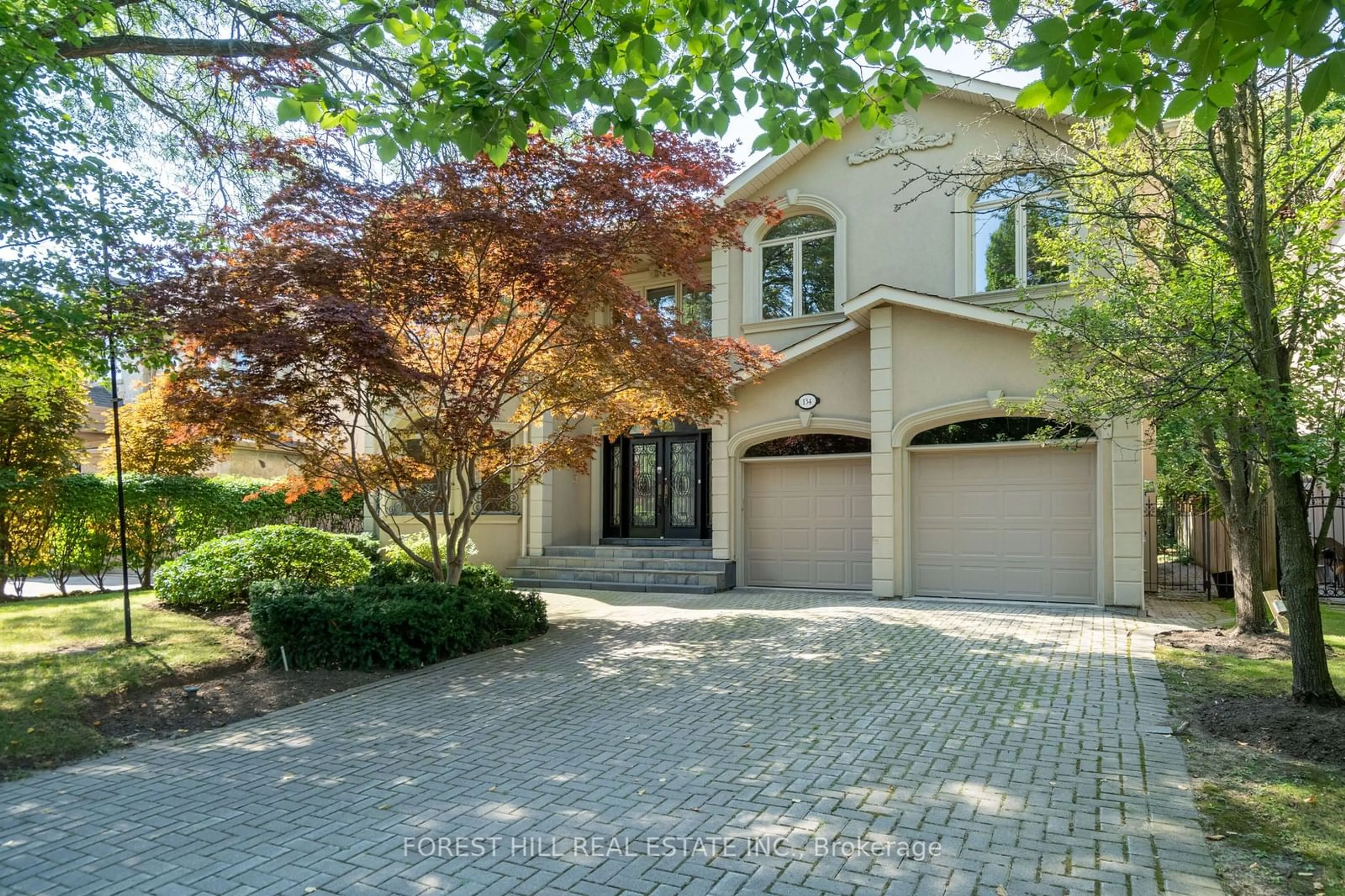 Home with brick exterior material, street for 134 Yorkminster Rd, Toronto Ontario M2P 1M6