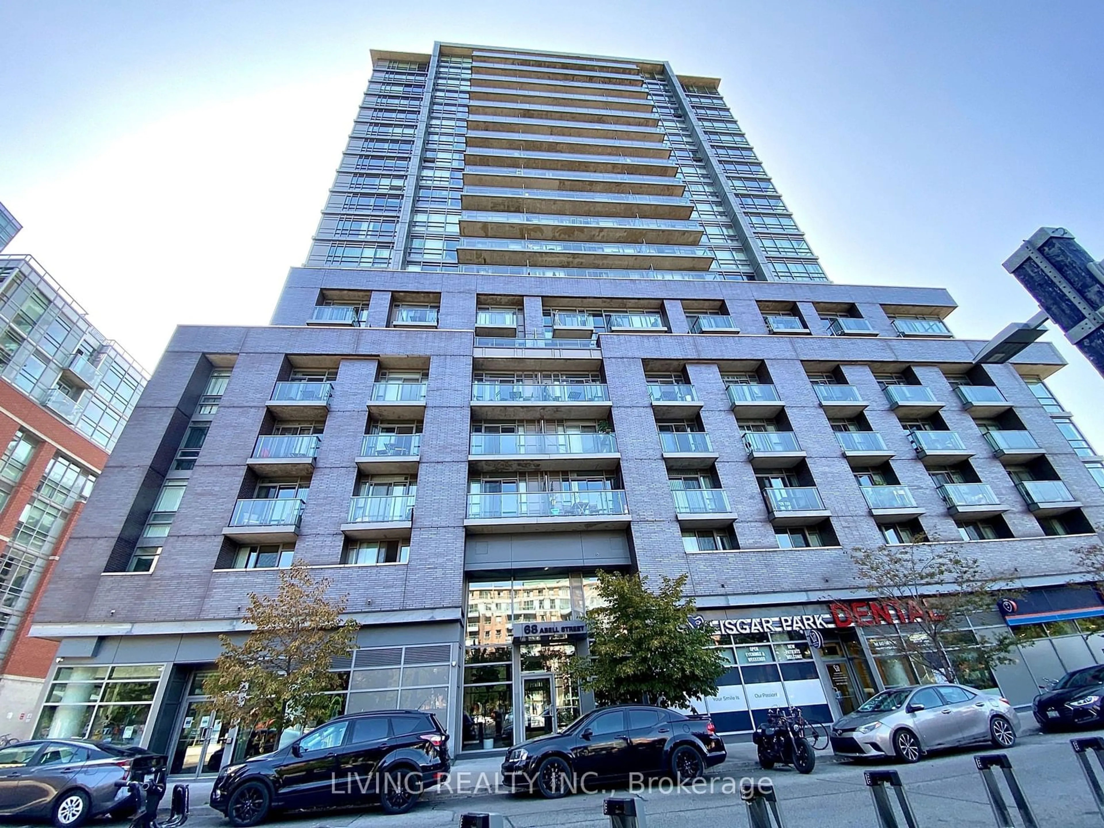 A pic from exterior of the house or condo, the front or back of building for 68 Abell St #631, Toronto Ontario M6J 0B1