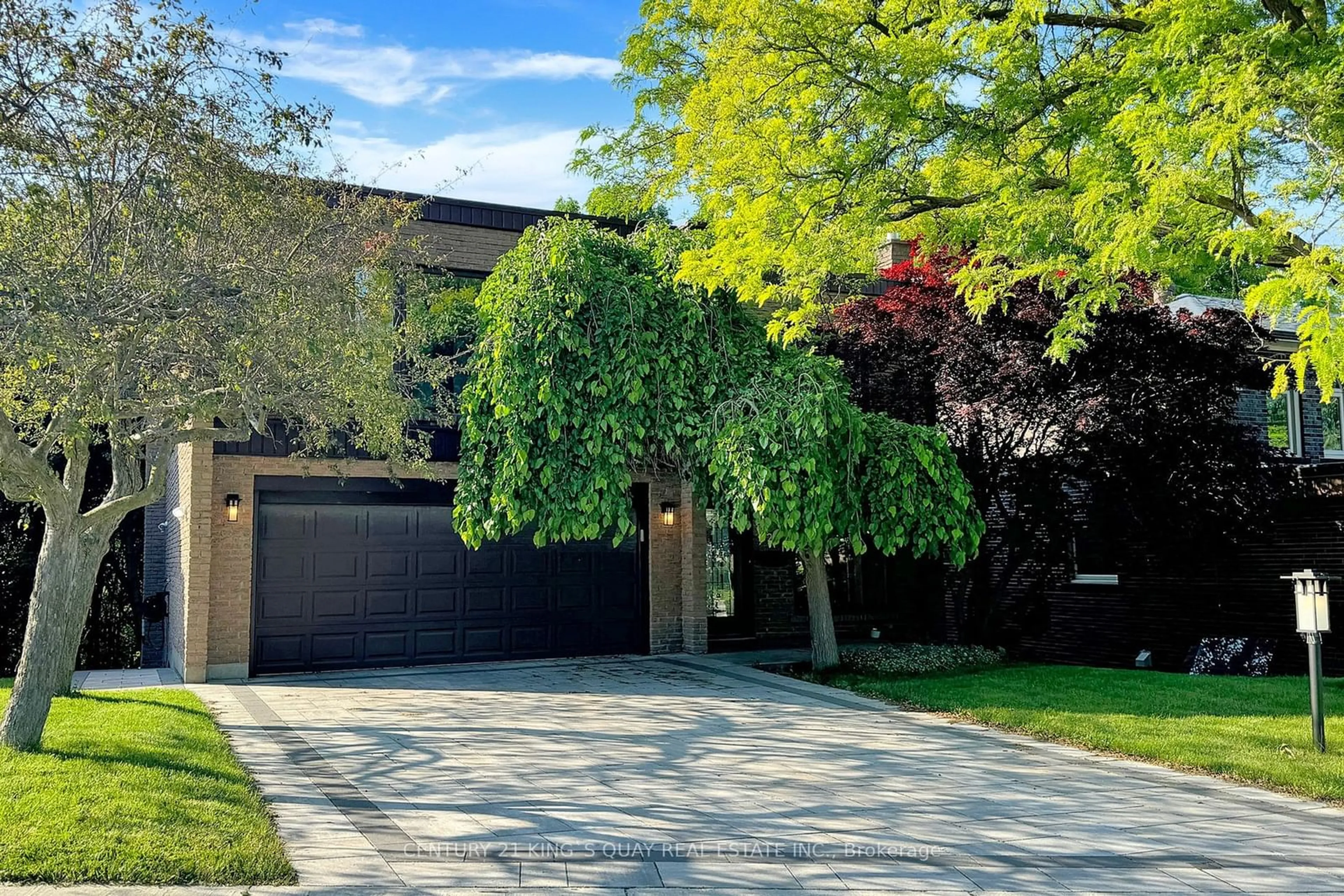 Home with brick exterior material for 22 Coreydale Crt, Toronto Ontario M3H 4T2