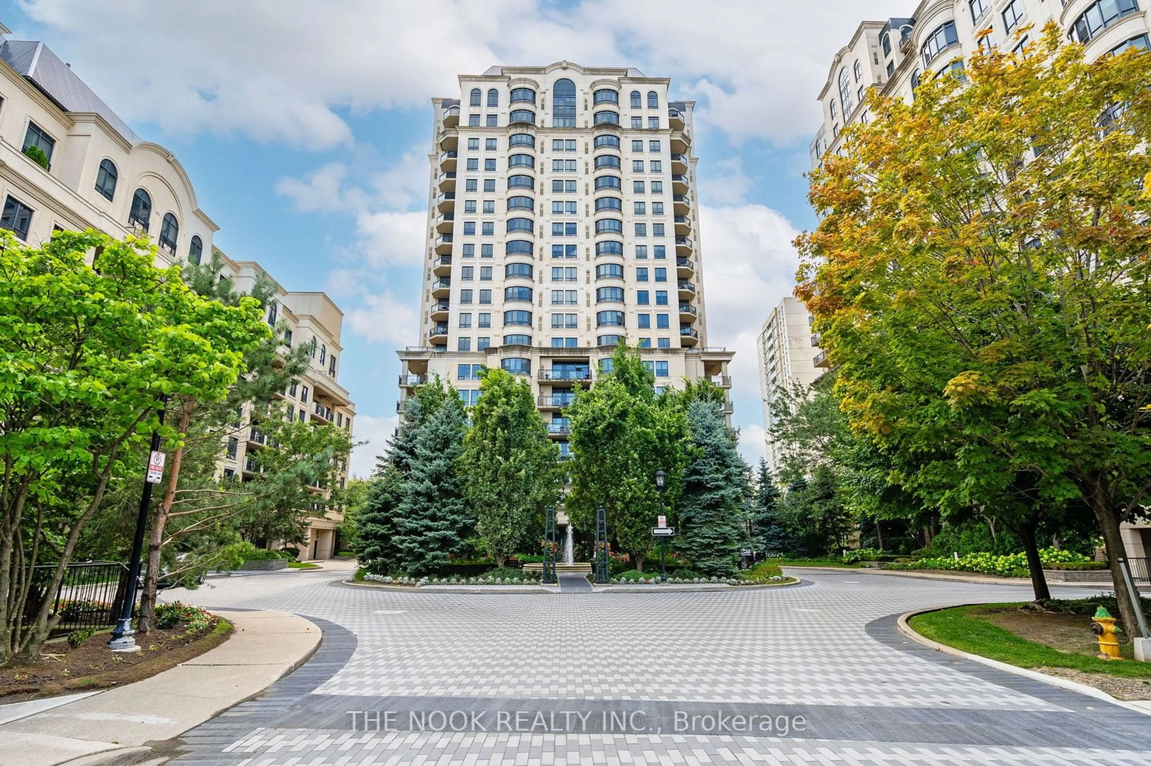 A pic from exterior of the house or condo, the street view for 660 Sheppard Ave #507B, Toronto Ontario M2K 3E5