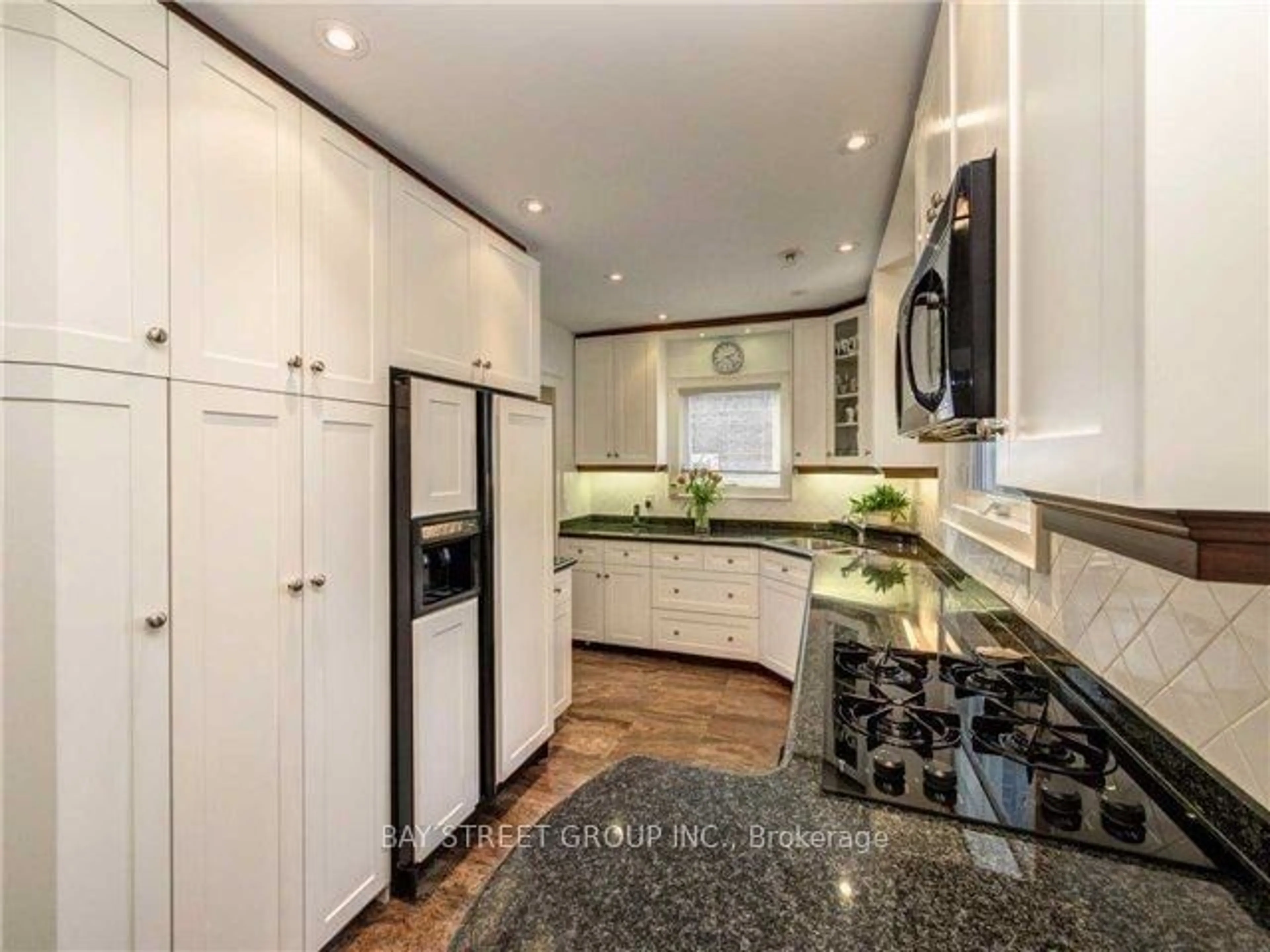 Contemporary kitchen, wood floors, cottage for 98 Dawlish Ave, Toronto Ontario M4N 1H1