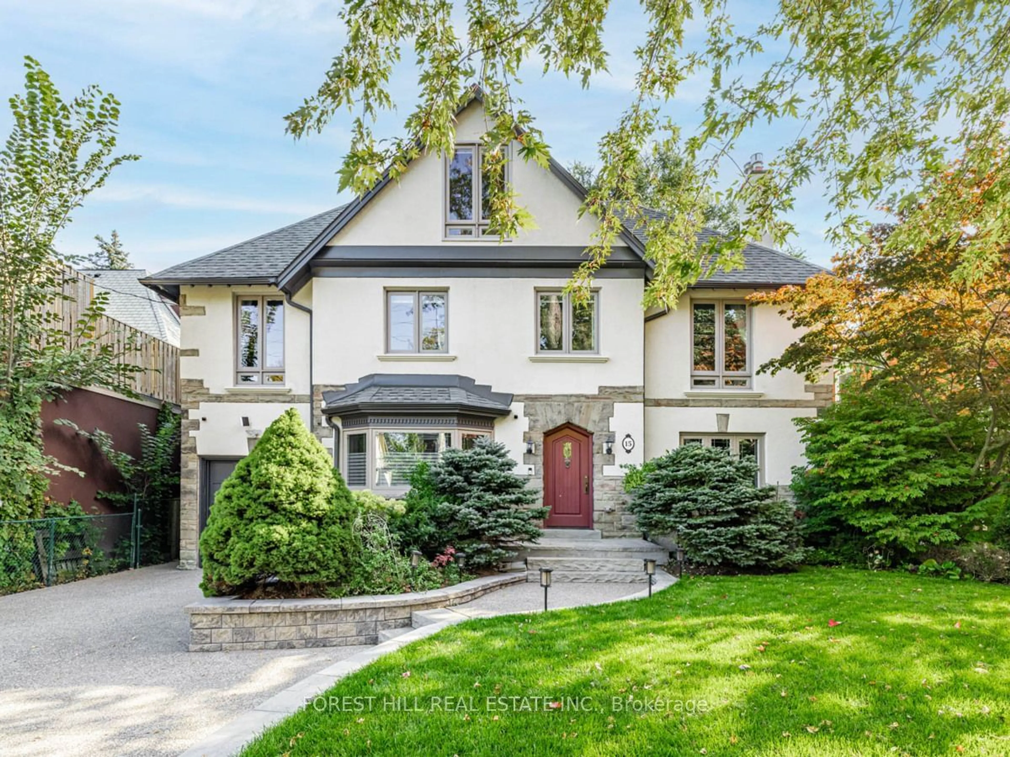 Frontside or backside of a home, cottage for 15 Strathallan Blvd, Toronto Ontario M5N 1S8