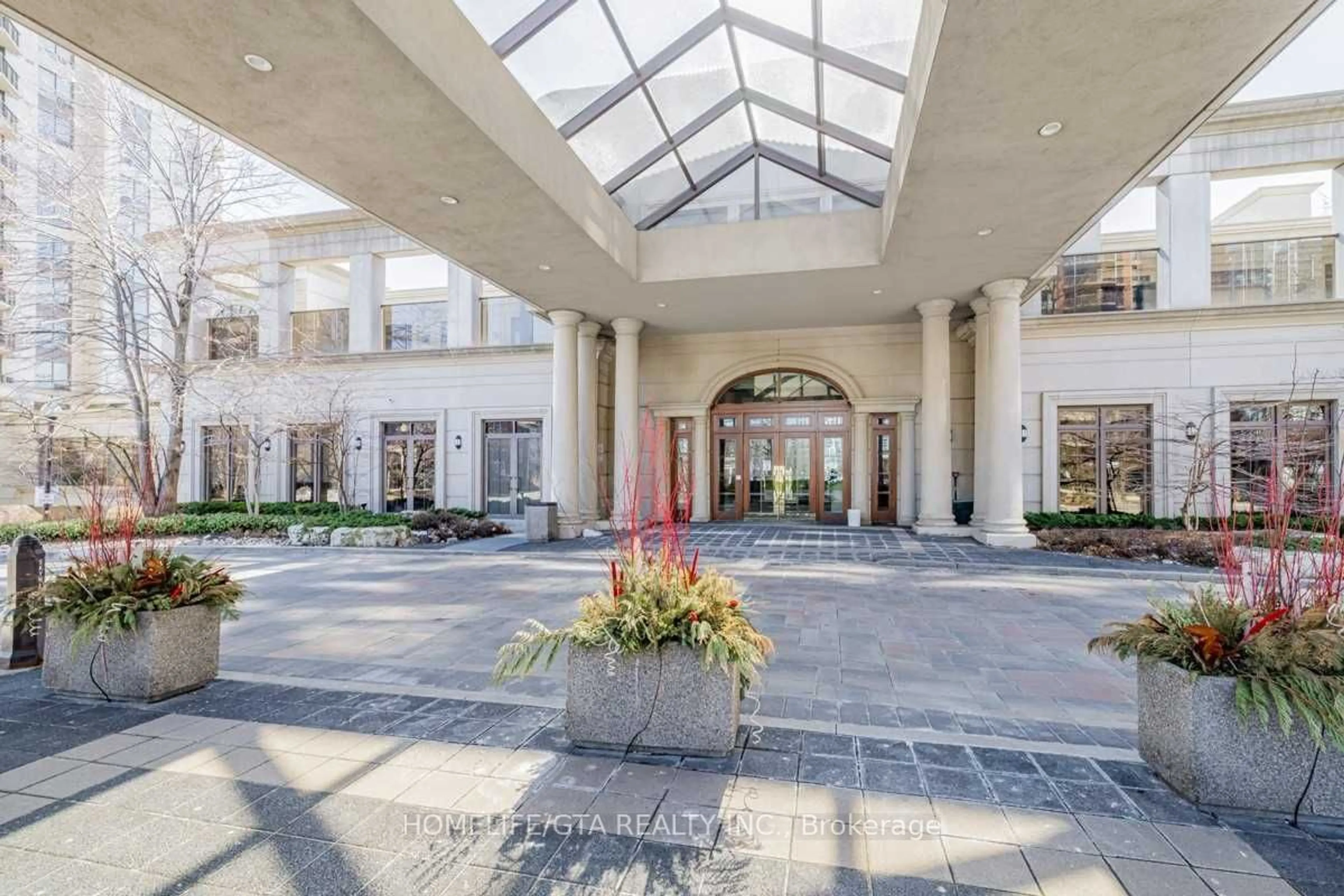 Indoor lobby, cement floor for 78 Harrison Garden Blvd #603, Toronto Ontario M2N 7E2