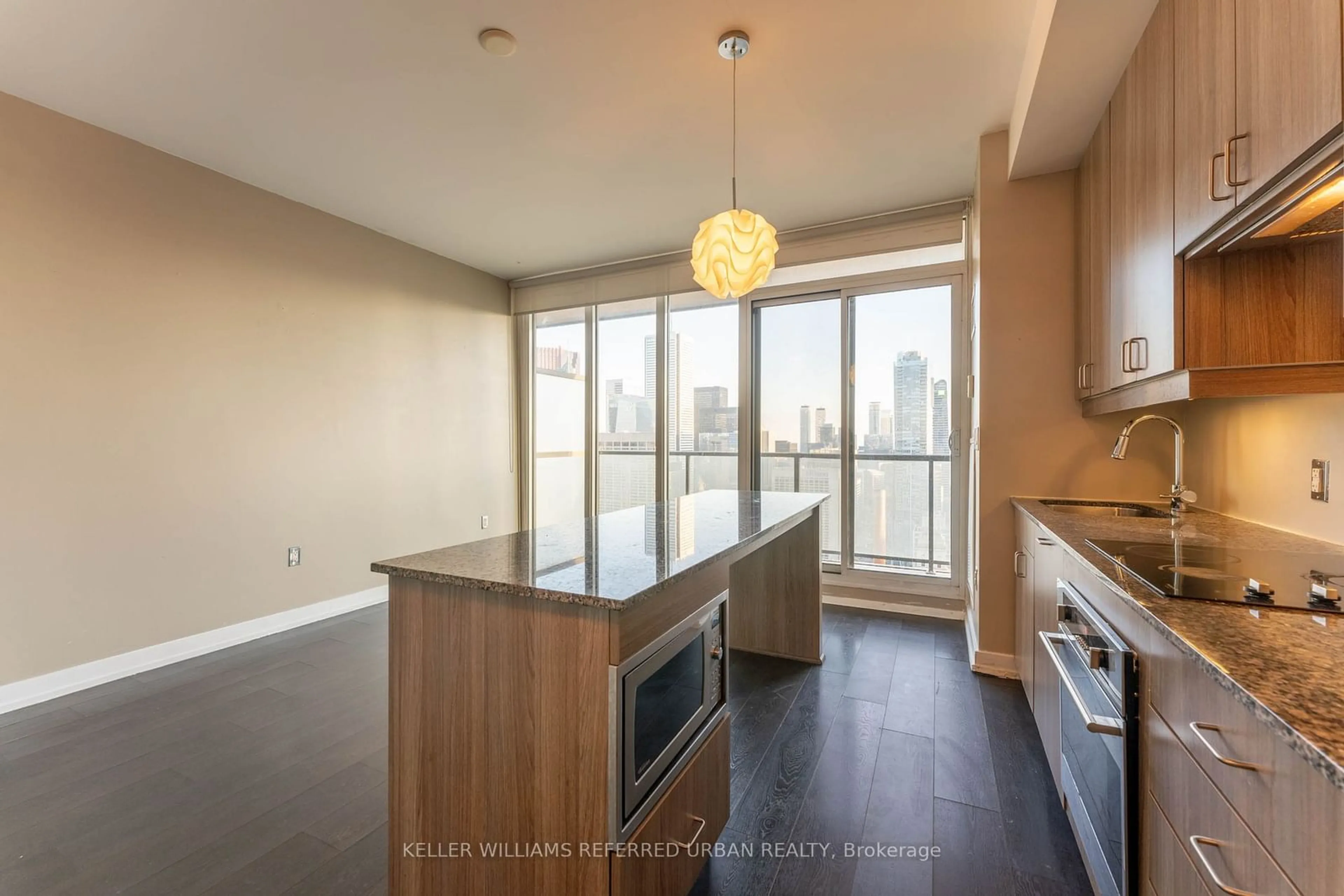 Open concept kitchen for 426 University Ave #4206, Toronto Ontario M5G 1S9