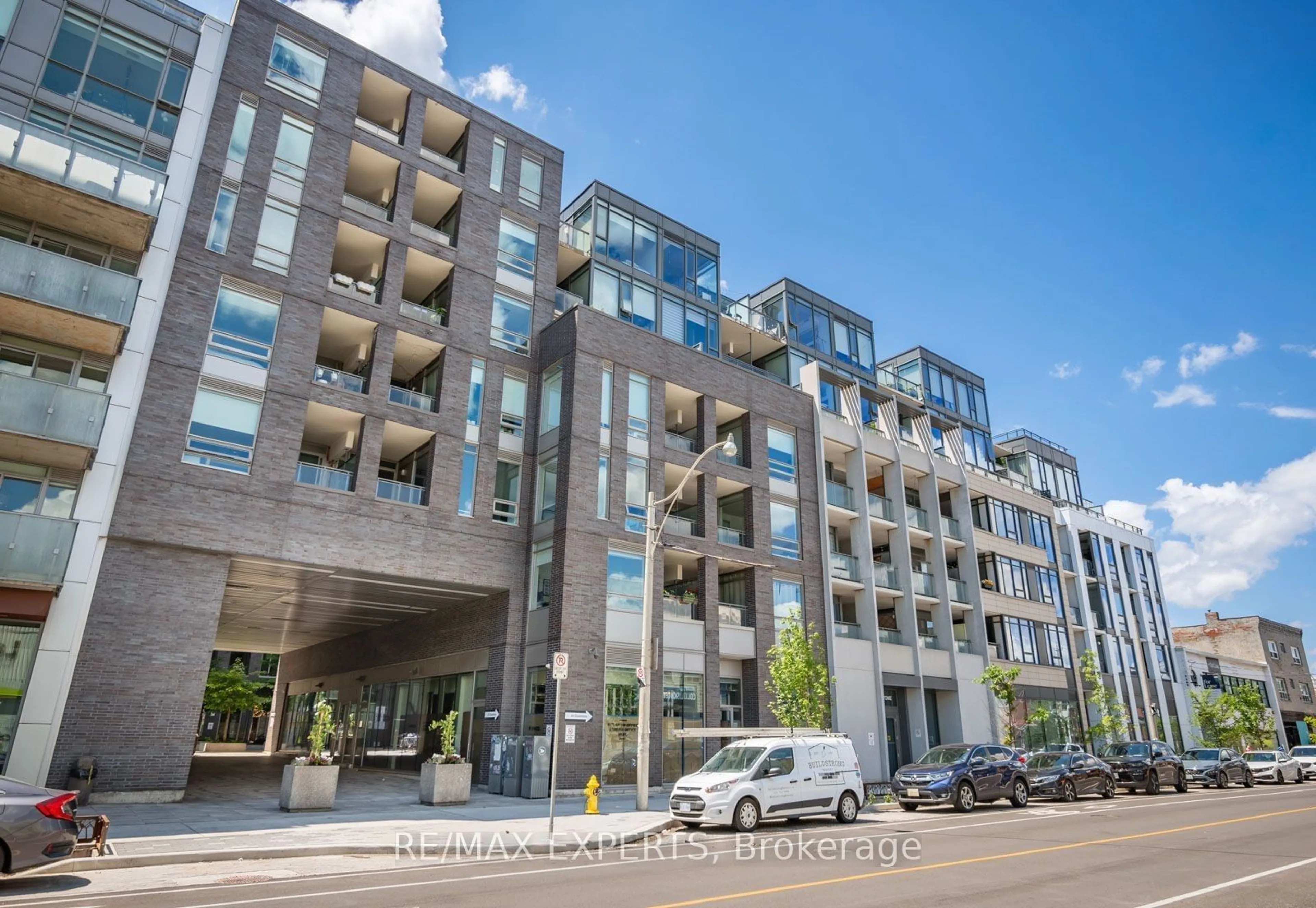 A pic from exterior of the house or condo, the front or back of building for 20 Gladstone Ave #205, Toronto Ontario M6J 0E9