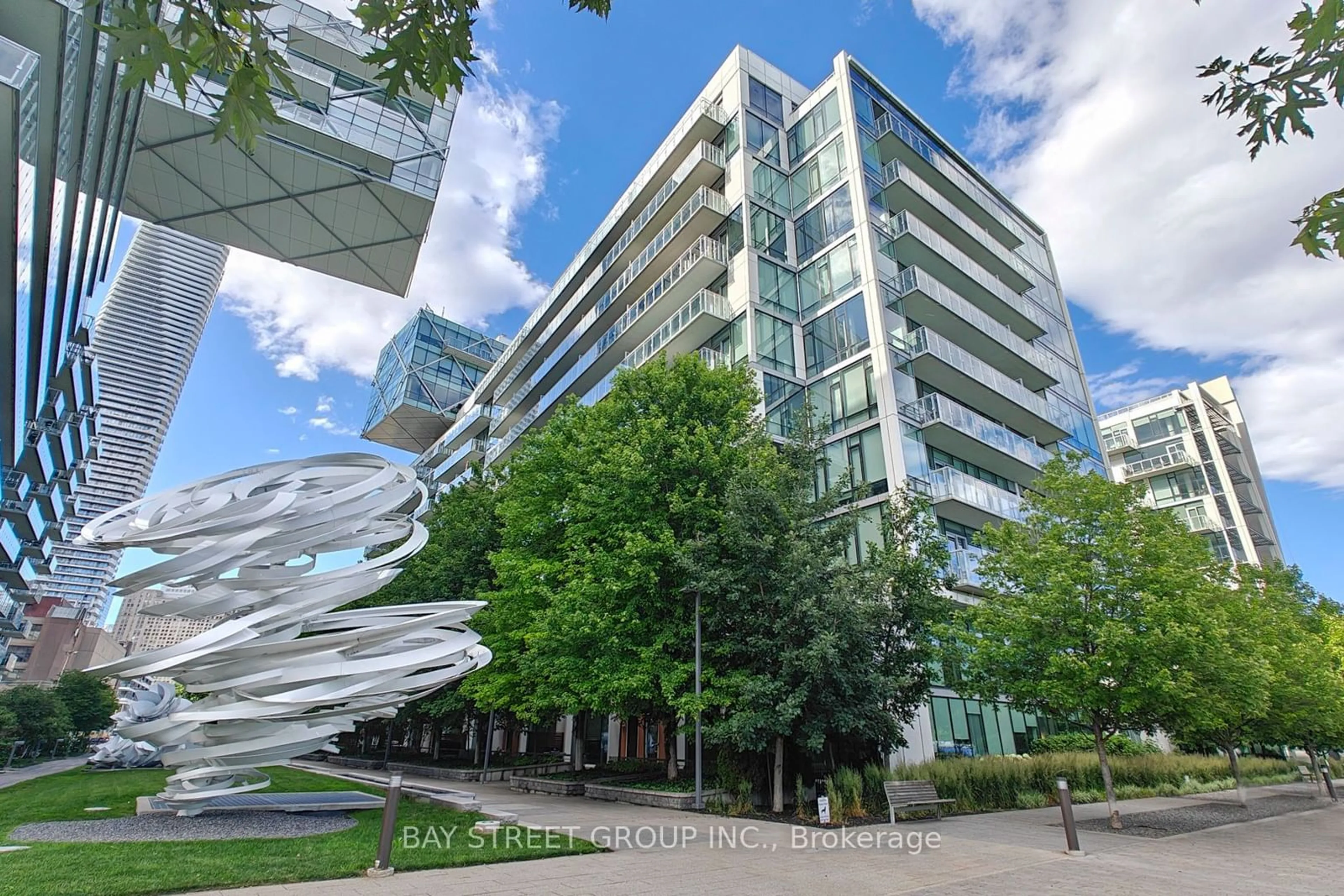 A pic from exterior of the house or condo, the front or back of building for 39 Queens Quay #106, Toronto Ontario M5E 0A5