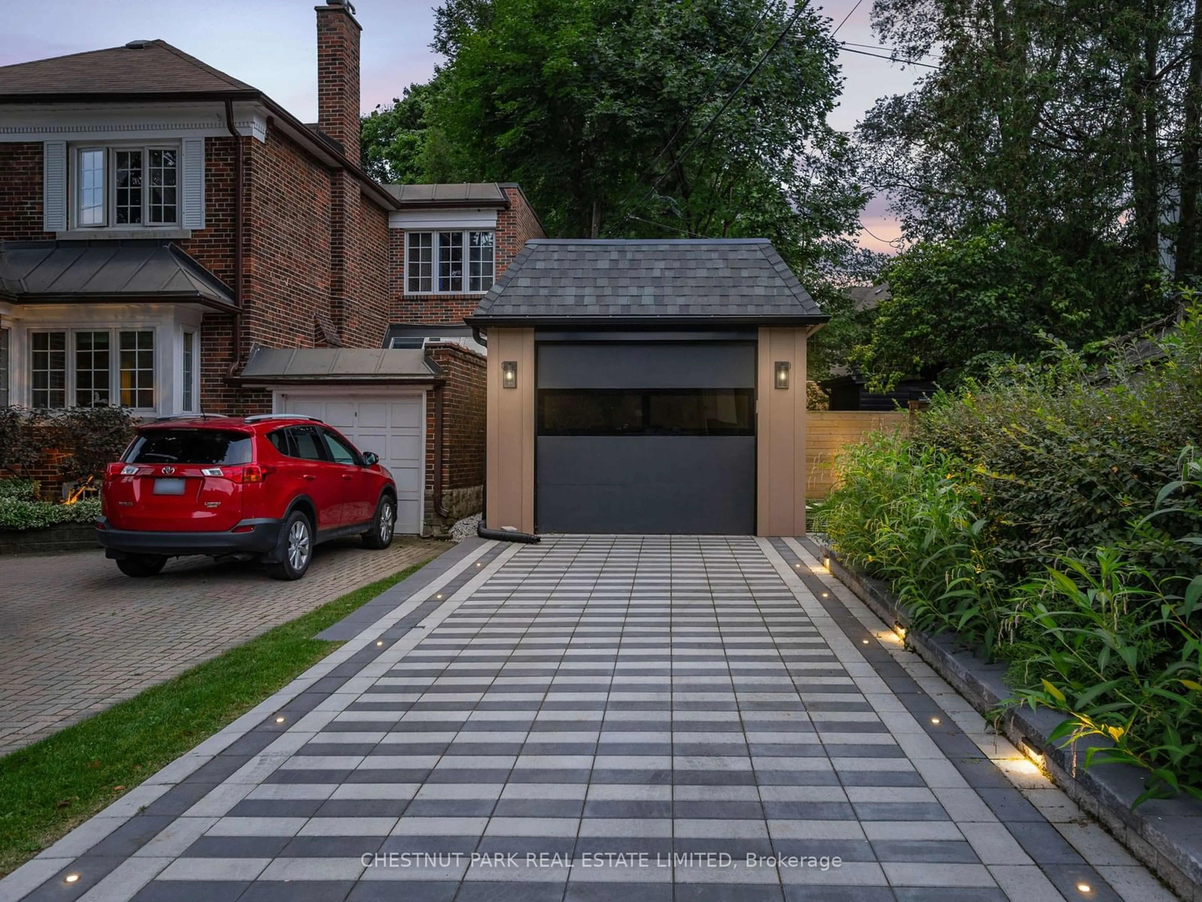 Home with brick exterior material for 93 Hanna Rd, Toronto Ontario M4G 3N2