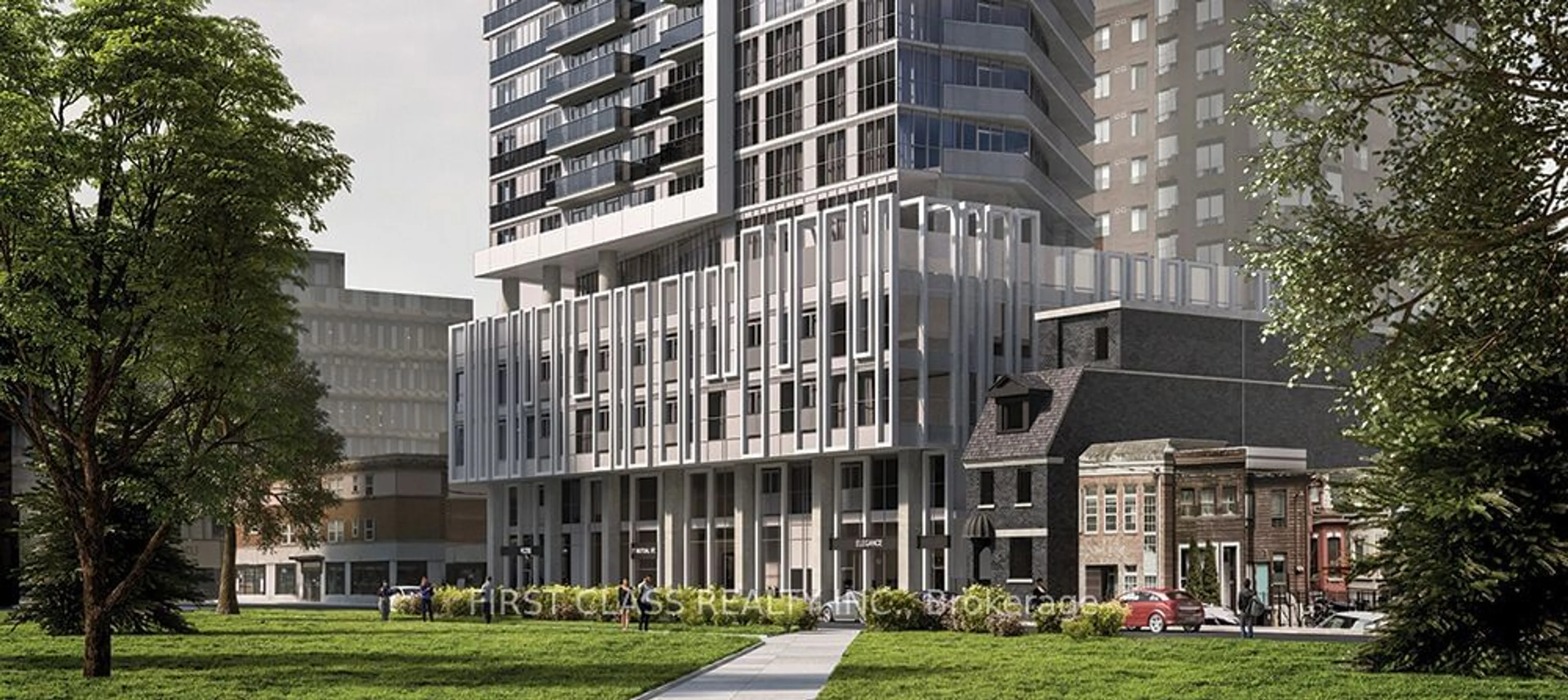 A pic from exterior of the house or condo, the front or back of building for 77 Mutual St #1809, Toronto Ontario M5B 0B9