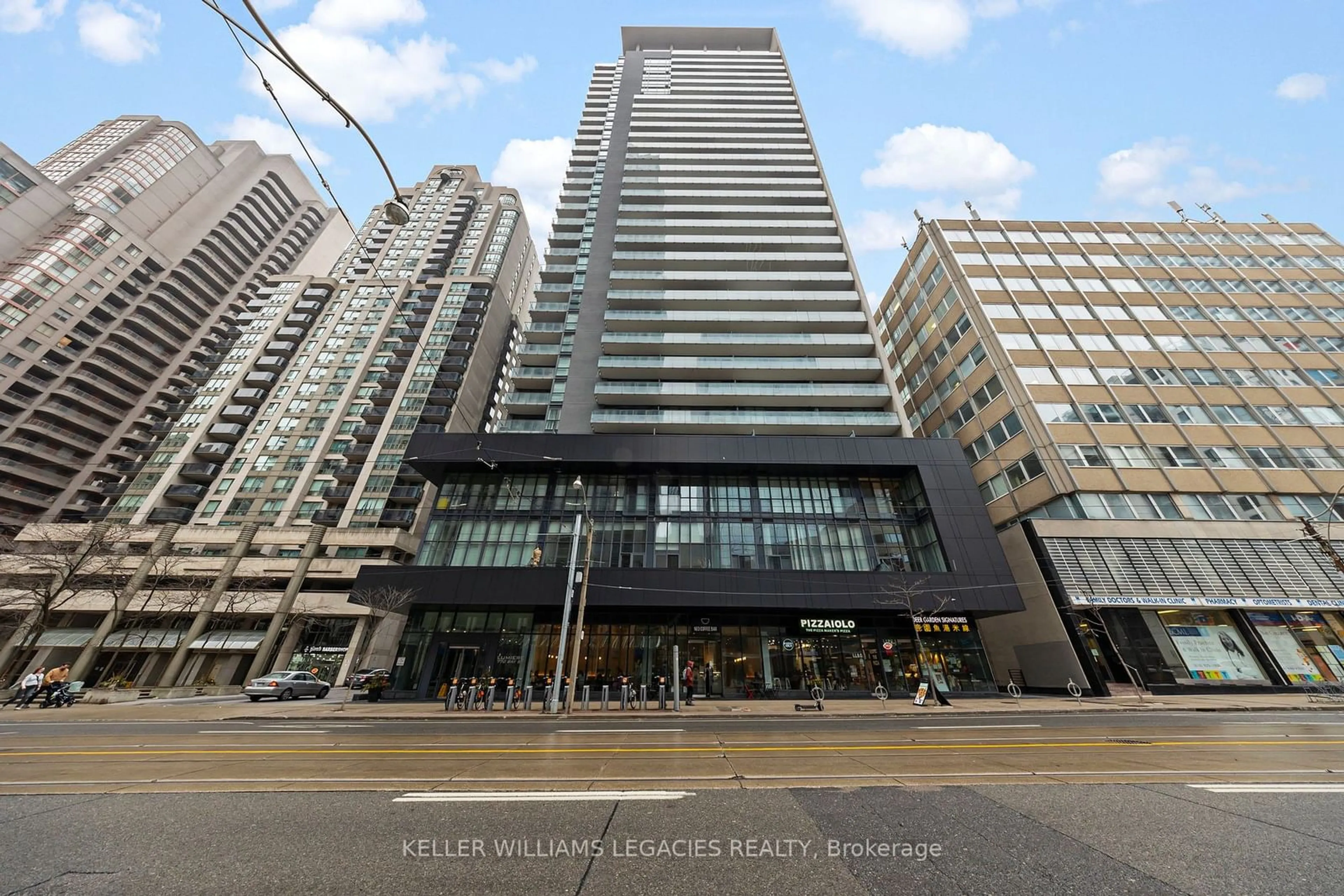 A pic from exterior of the house or condo, the front or back of building for 770 Bay St #413, Toronto Ontario M5G 0A6