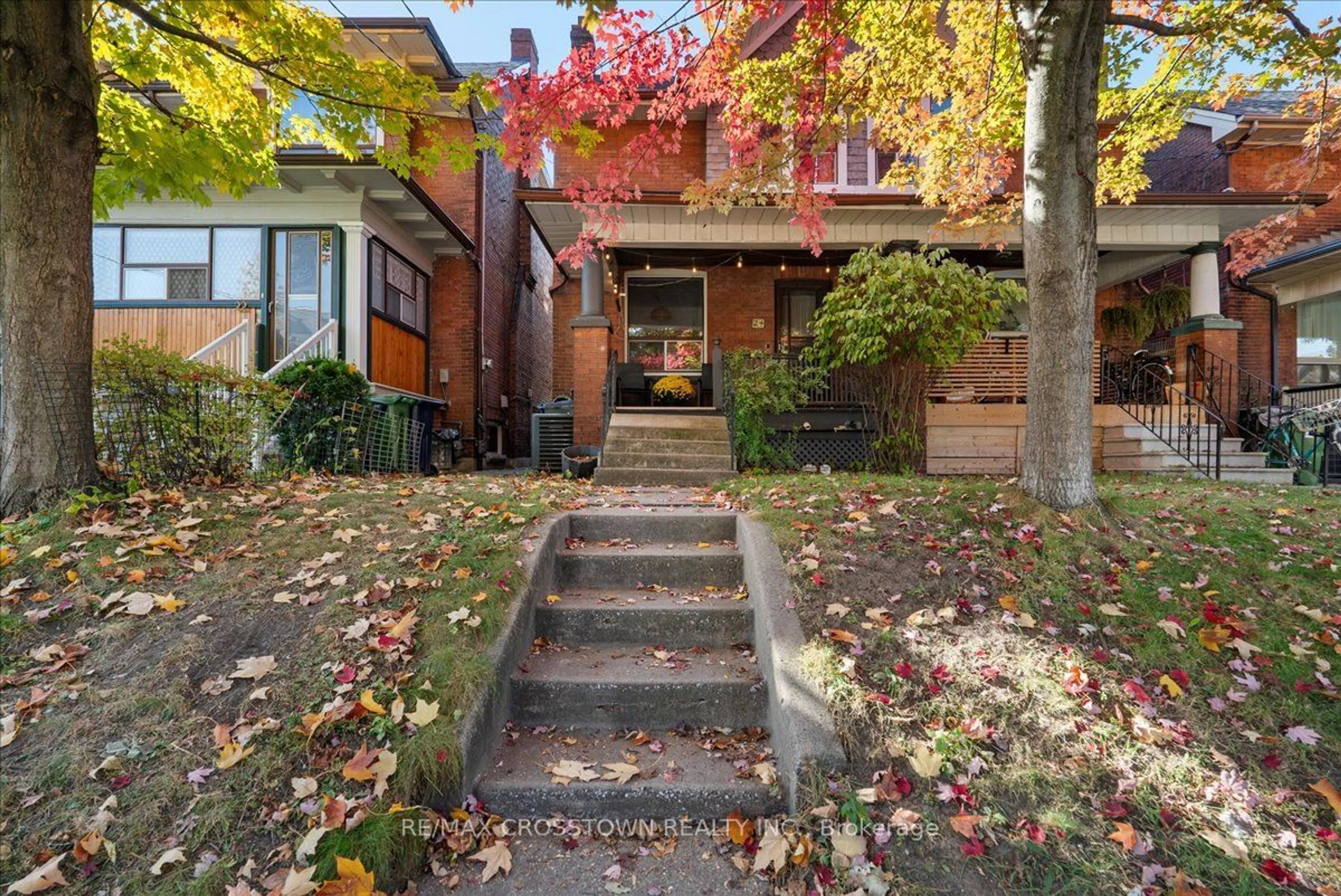 A pic from exterior of the house or condo, the street view for 24 Margueretta St, Toronto Ontario M6K 2P4