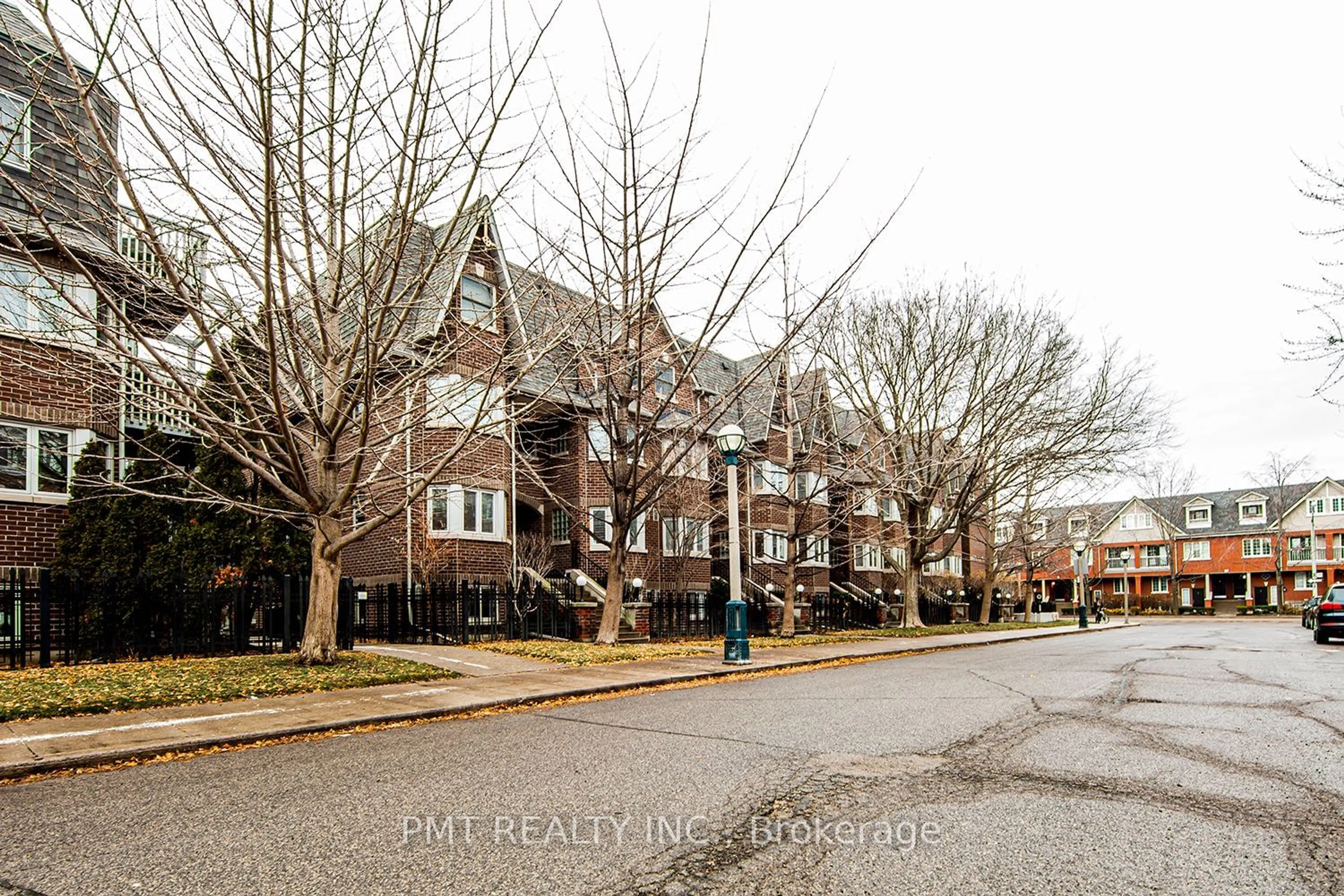 A pic from exterior of the house or condo, the street view for 10 Shank St #A, Toronto Ontario M6J 3T8