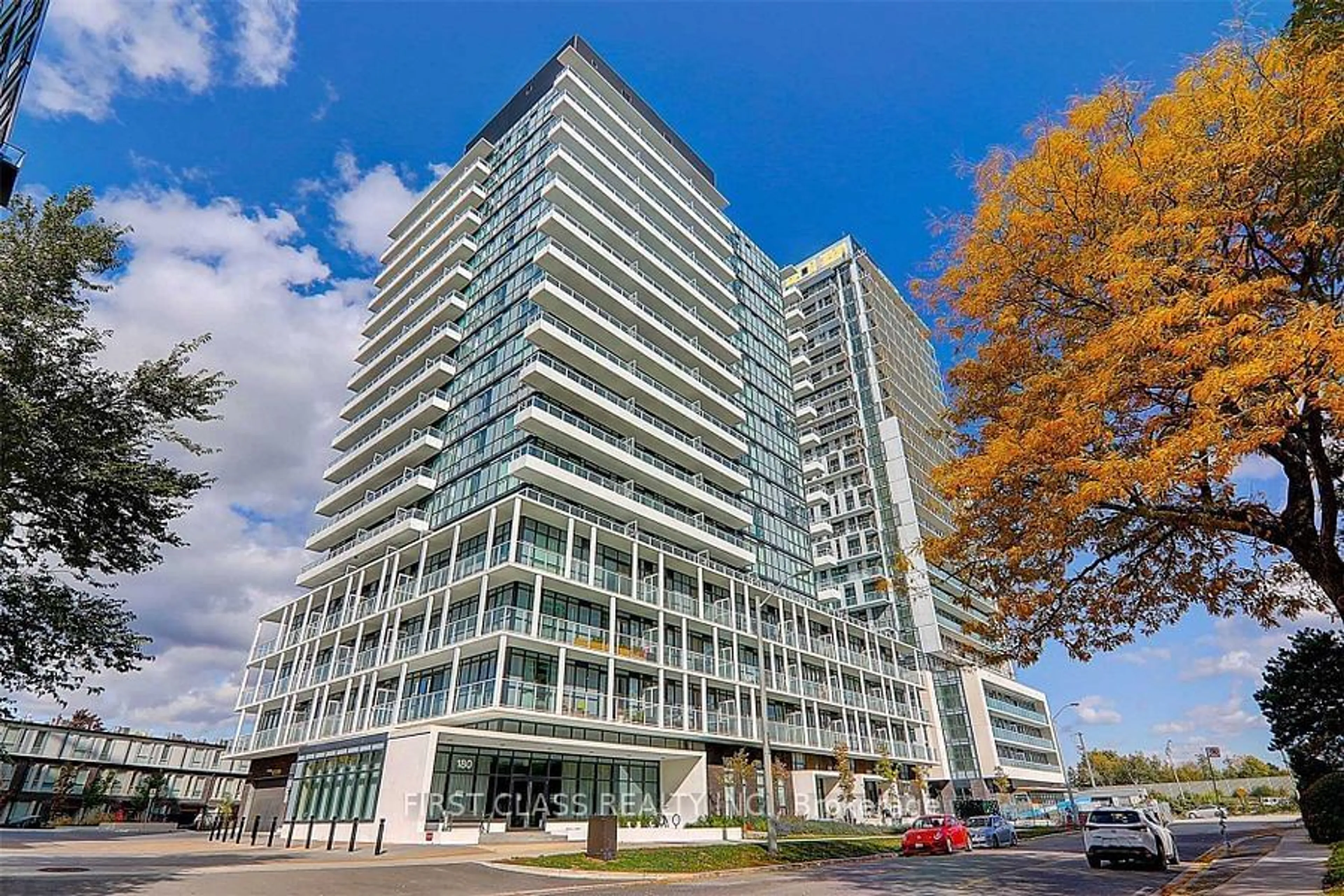 A pic from exterior of the house or condo, the front or back of building for 180 Fairview Mall Dr #1810, Toronto Ontario M2J 0G4