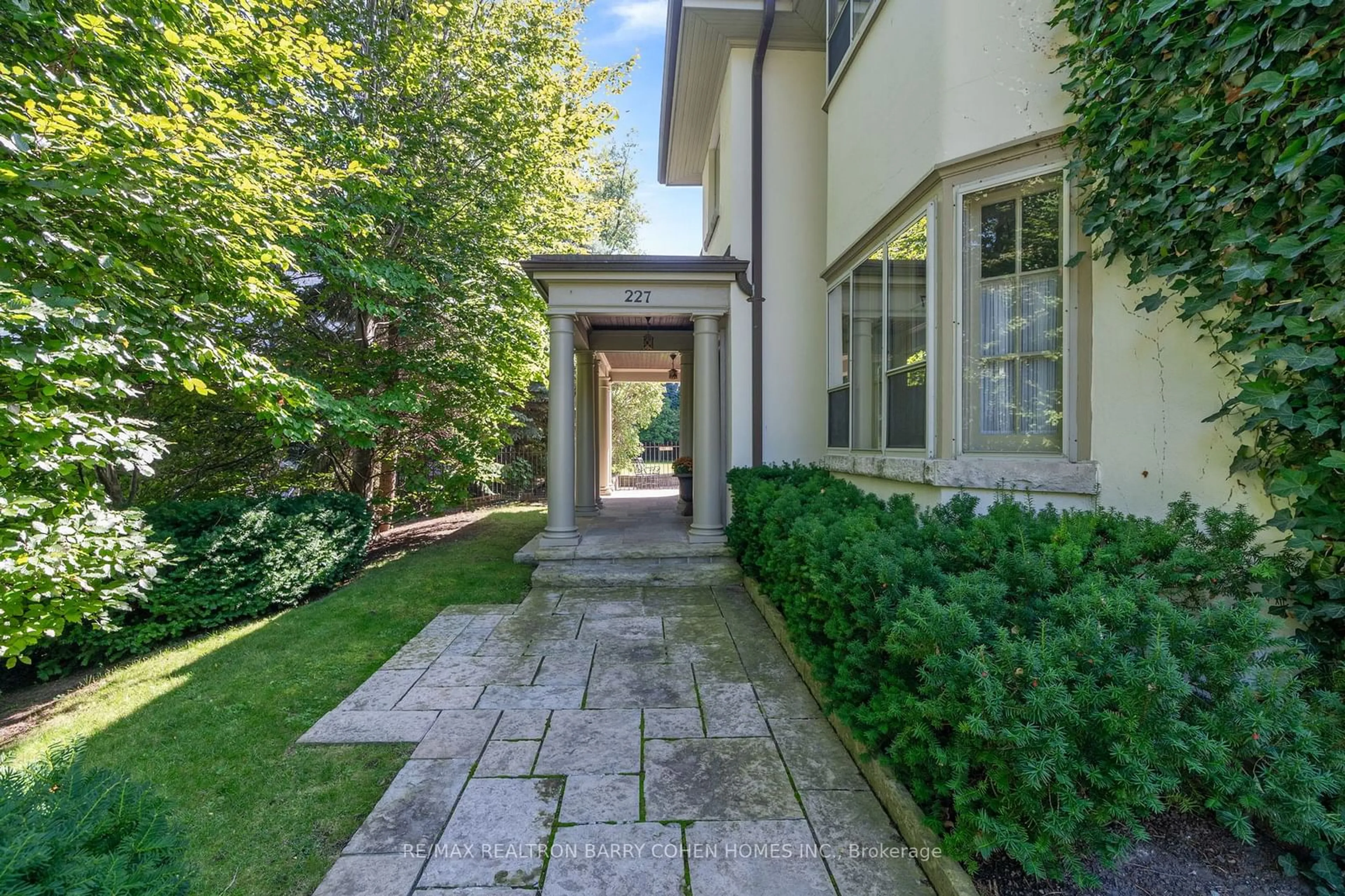 Patio, the street view for 227 Lytton Blvd, Toronto Ontario M4R 1L6