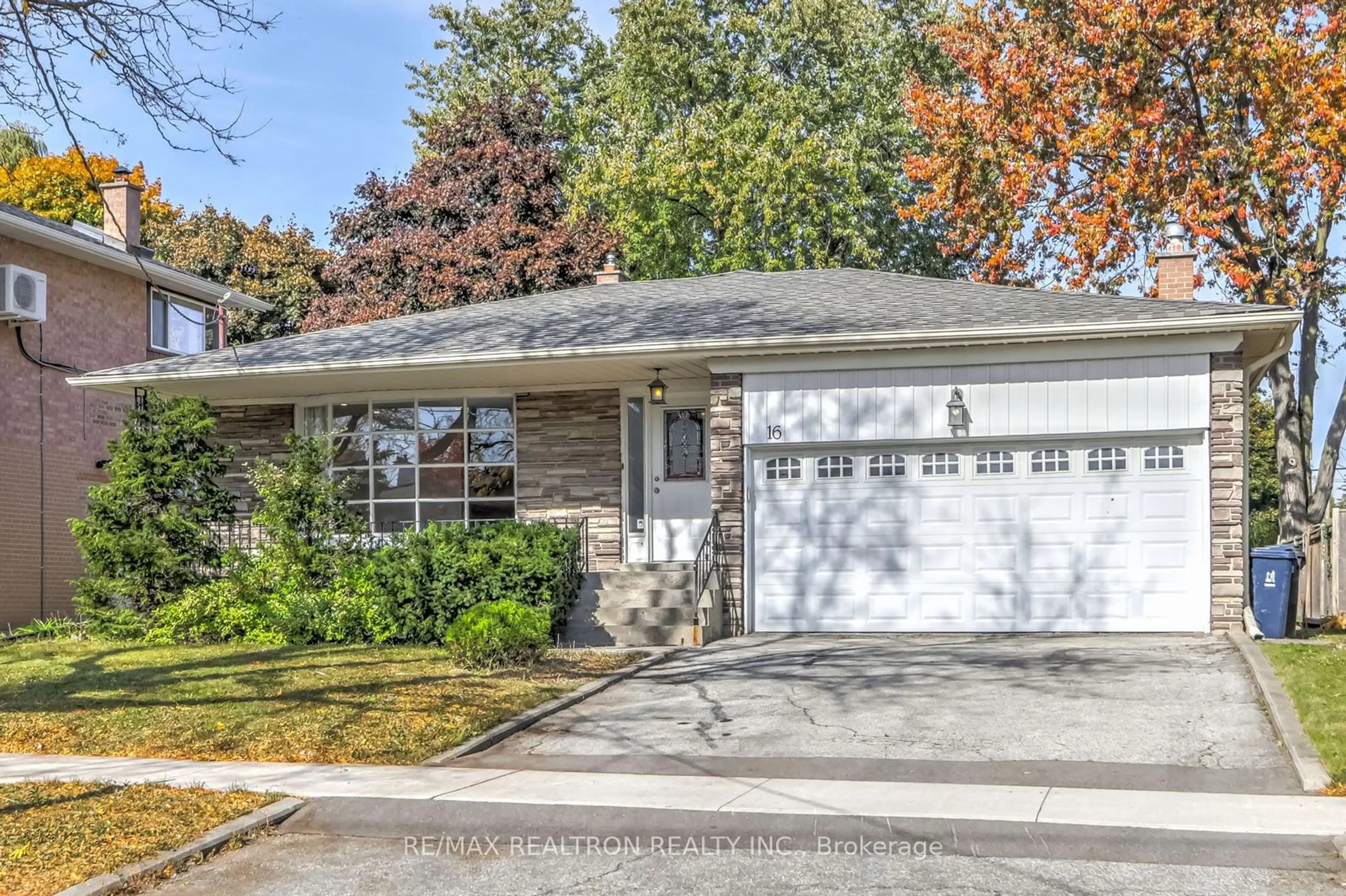 A pic from exterior of the house or condo, the street view for 16 Wyvern Rd, Toronto Ontario M2K 2K4