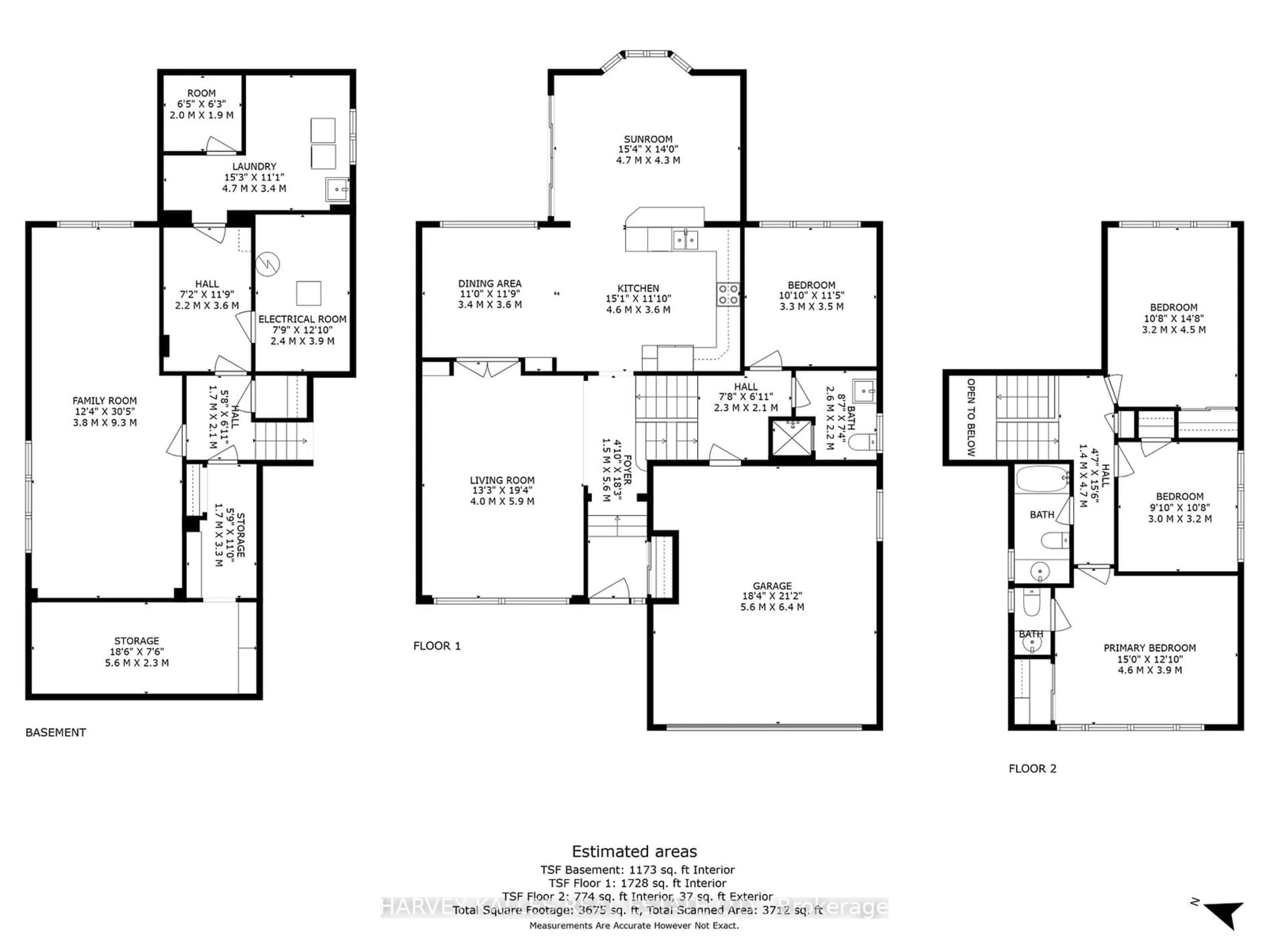 Floor plan for 117 Collinson Blvd, Toronto Ontario M3H 3C6