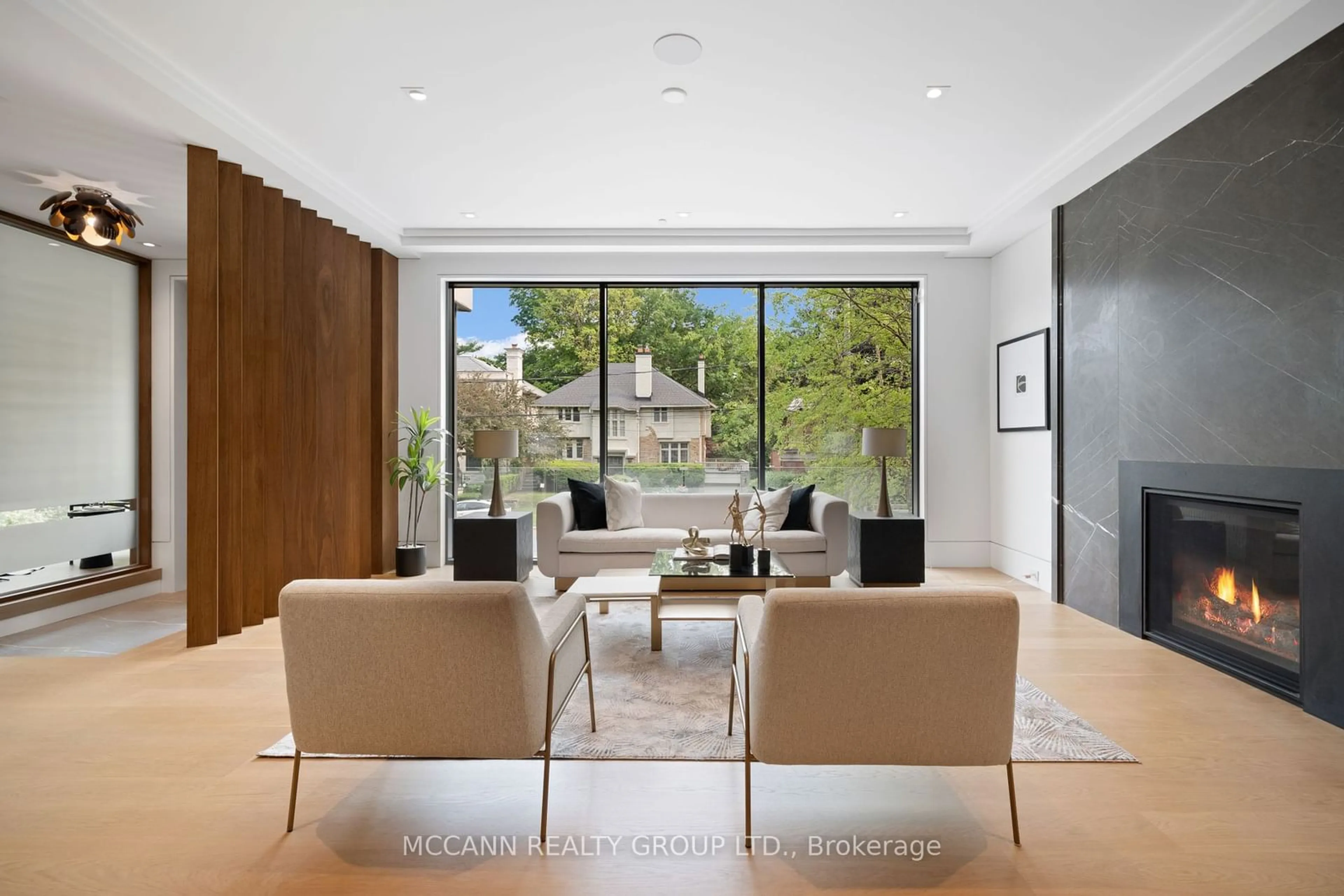 Indoor foyer, wood floors for 64 Glengowan Rd, Toronto Ontario M4N 1G4