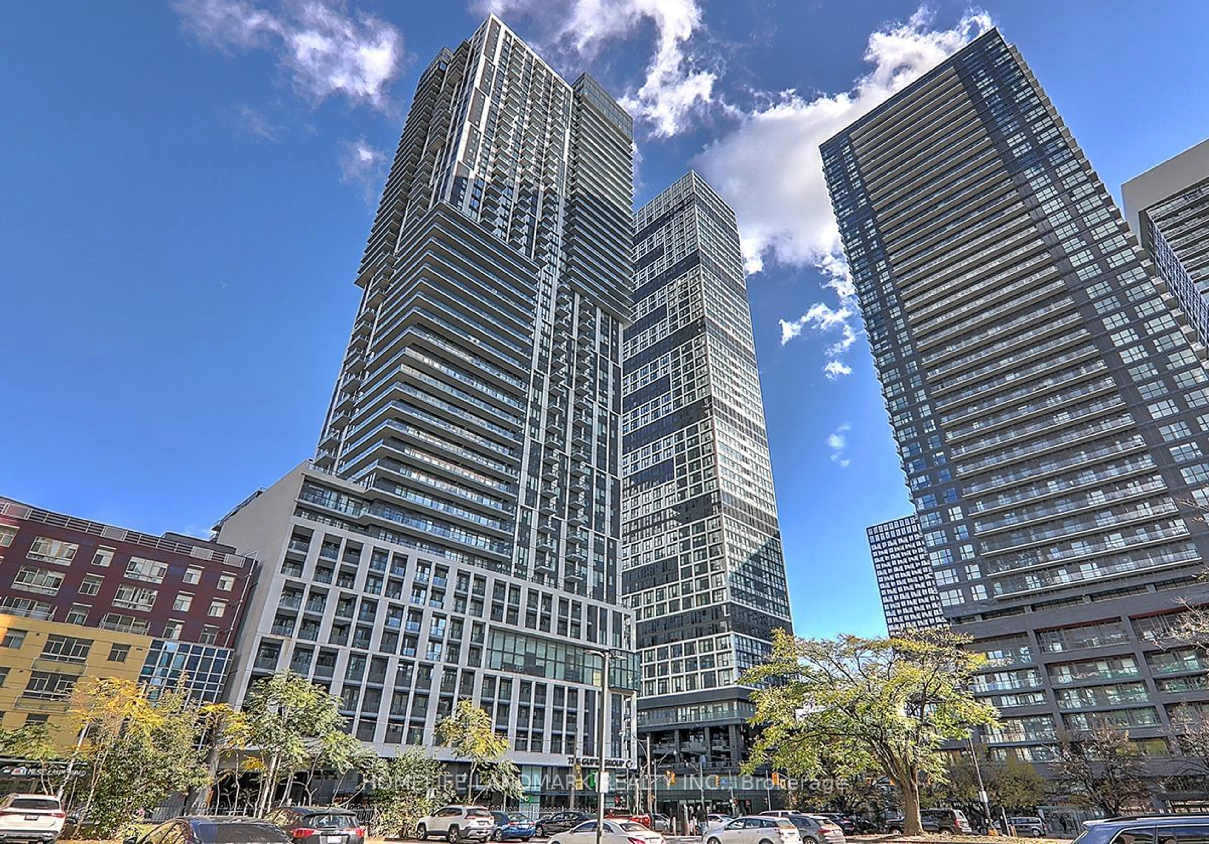 A pic from exterior of the house or condo, the view of city buildings for 251 Jarvis St #1718, Toronto Ontario M5B 0C3