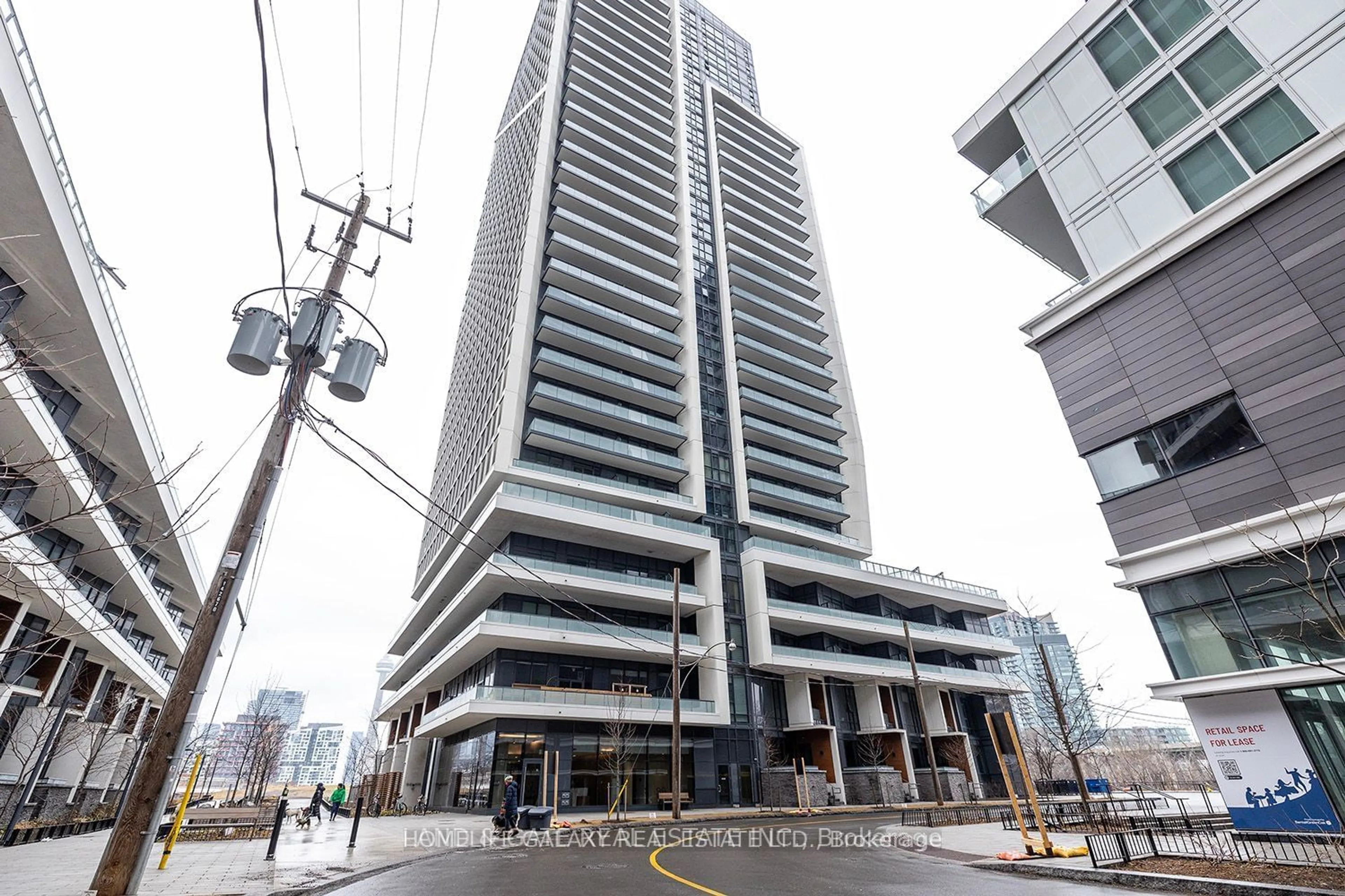 A pic from exterior of the house or condo, the front or back of building for 30 Ordnance St #508, Toronto Ontario M6K 1A1