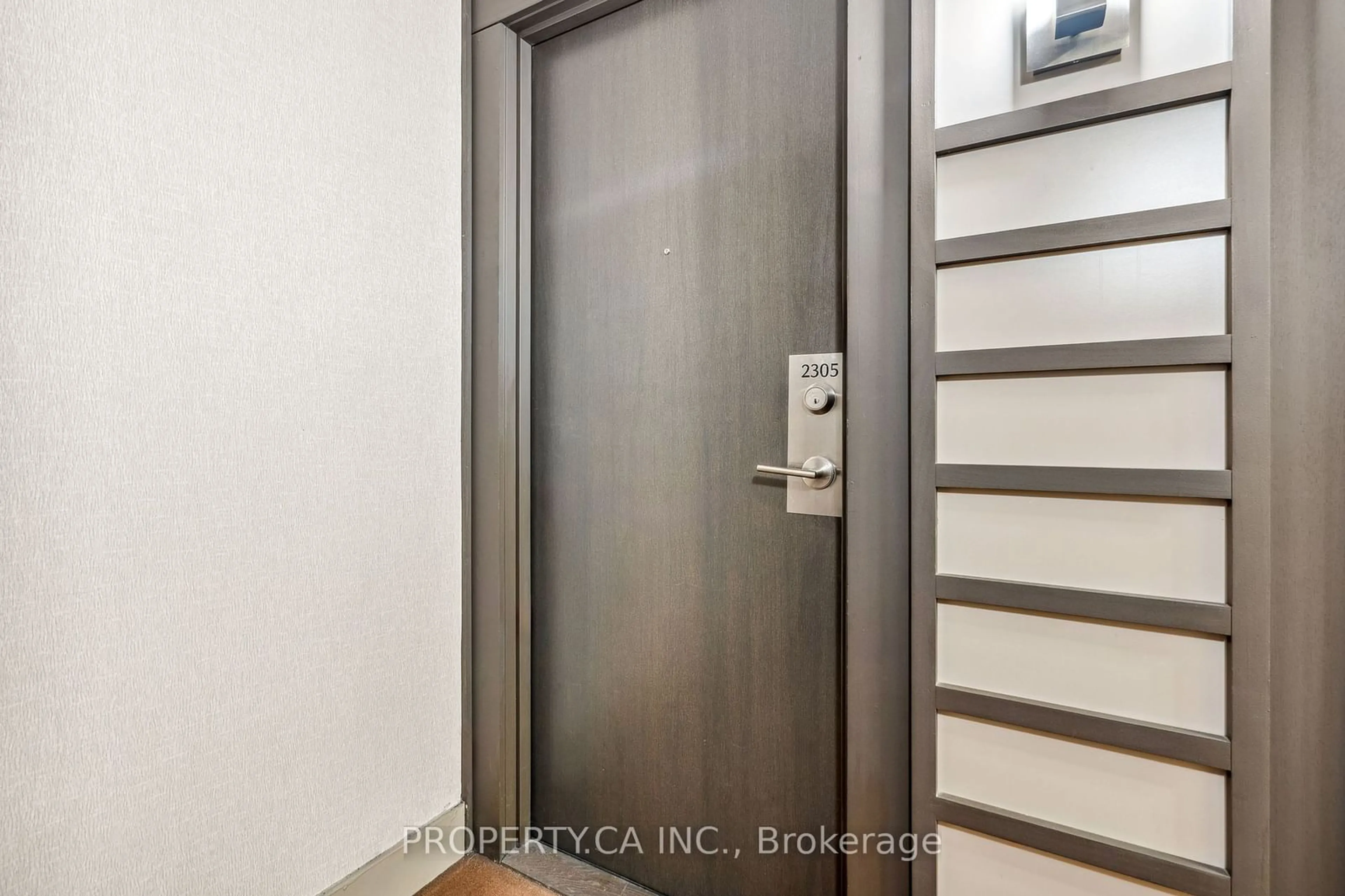 Indoor entryway, unknown floor for 181 Wynford Dr #2305, Toronto Ontario M3C 0C6