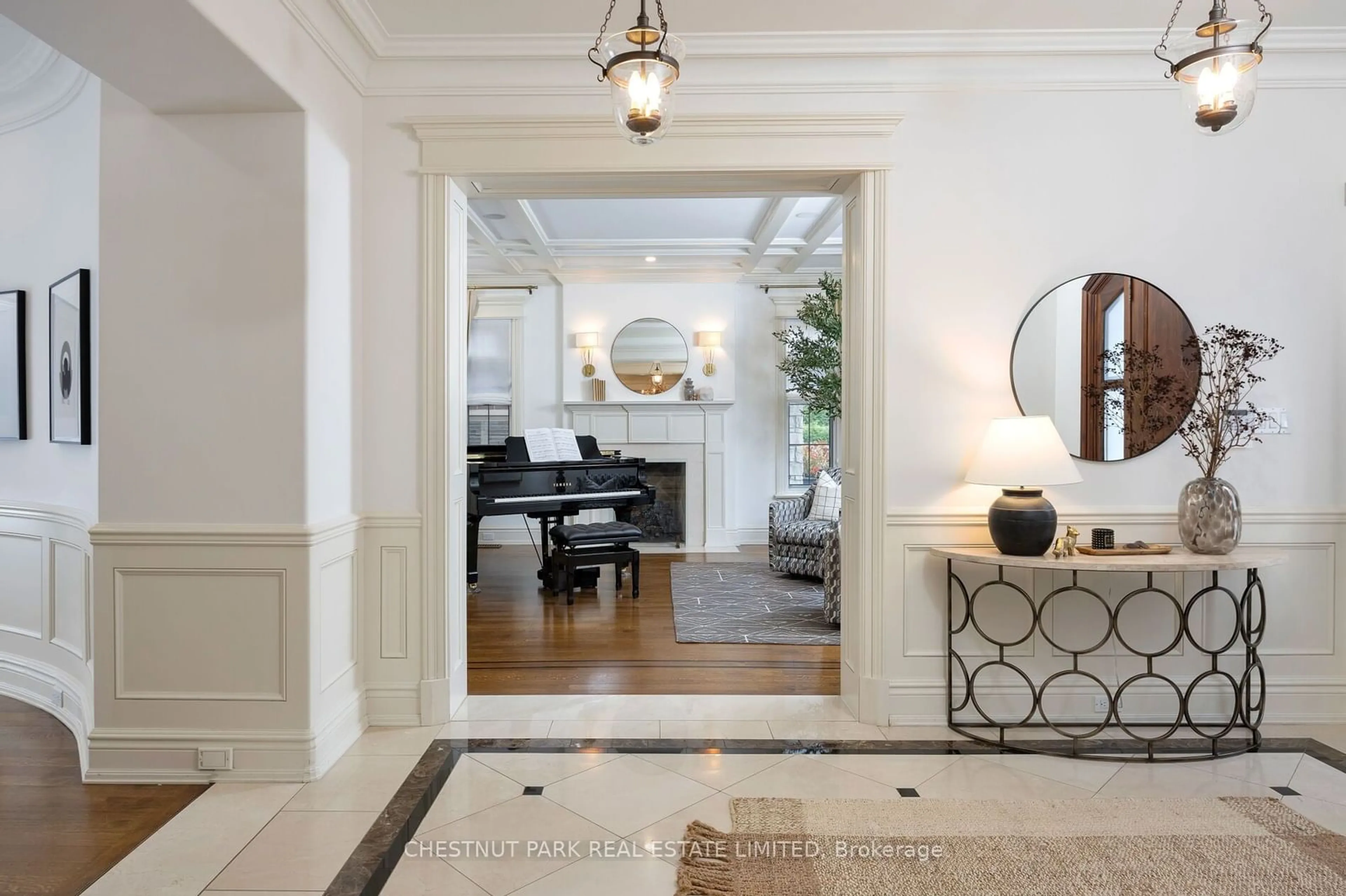 Indoor entryway, wood floors for 269 St Leonard's Ave, Toronto Ontario M4N 1K9