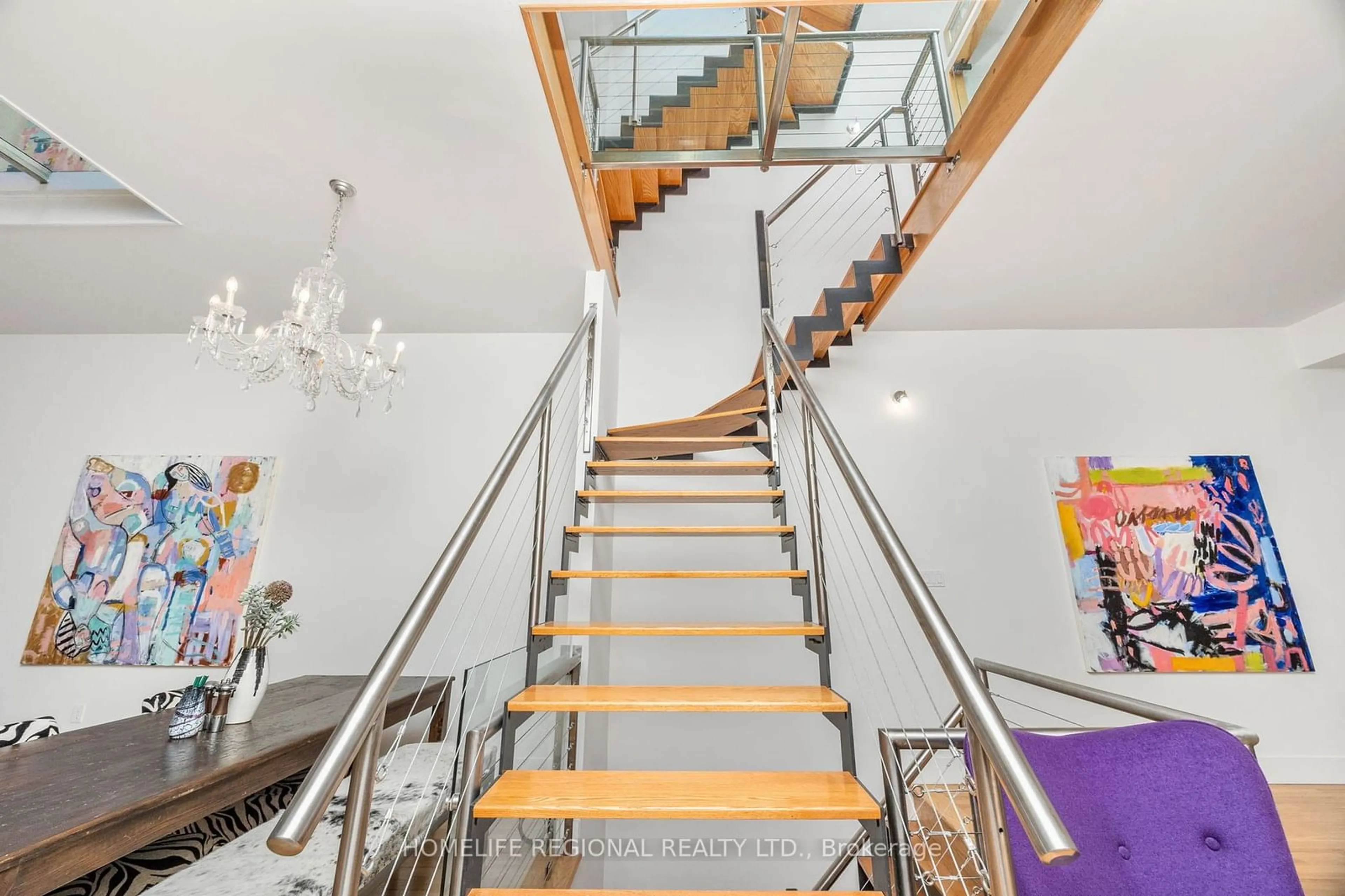 Stairs for 62 Claremont St #6, Toronto Ontario M6J 2M5