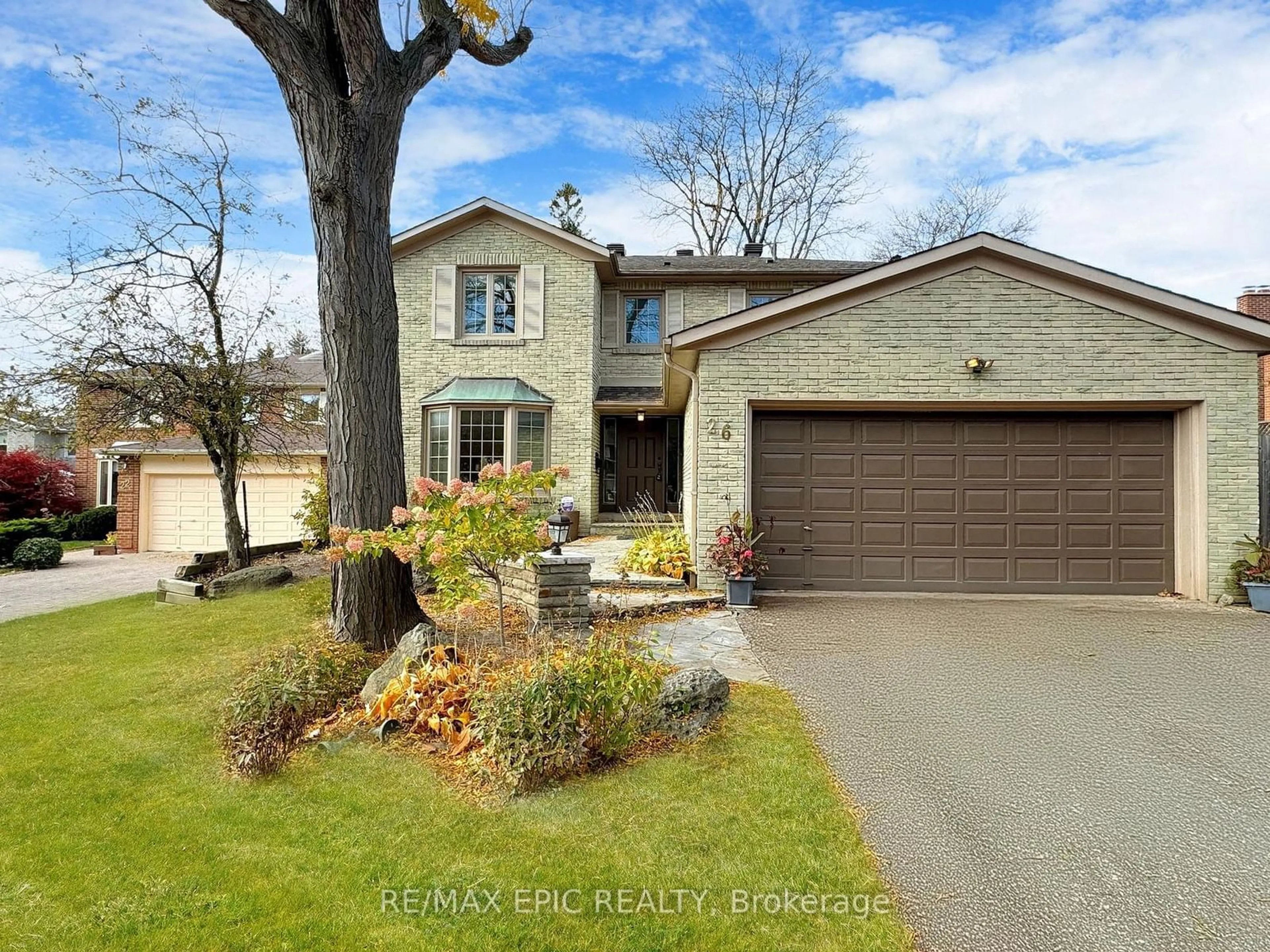 Frontside or backside of a home, the street view for 26 Bluffwood Dr, Toronto Ontario M2H 3L6