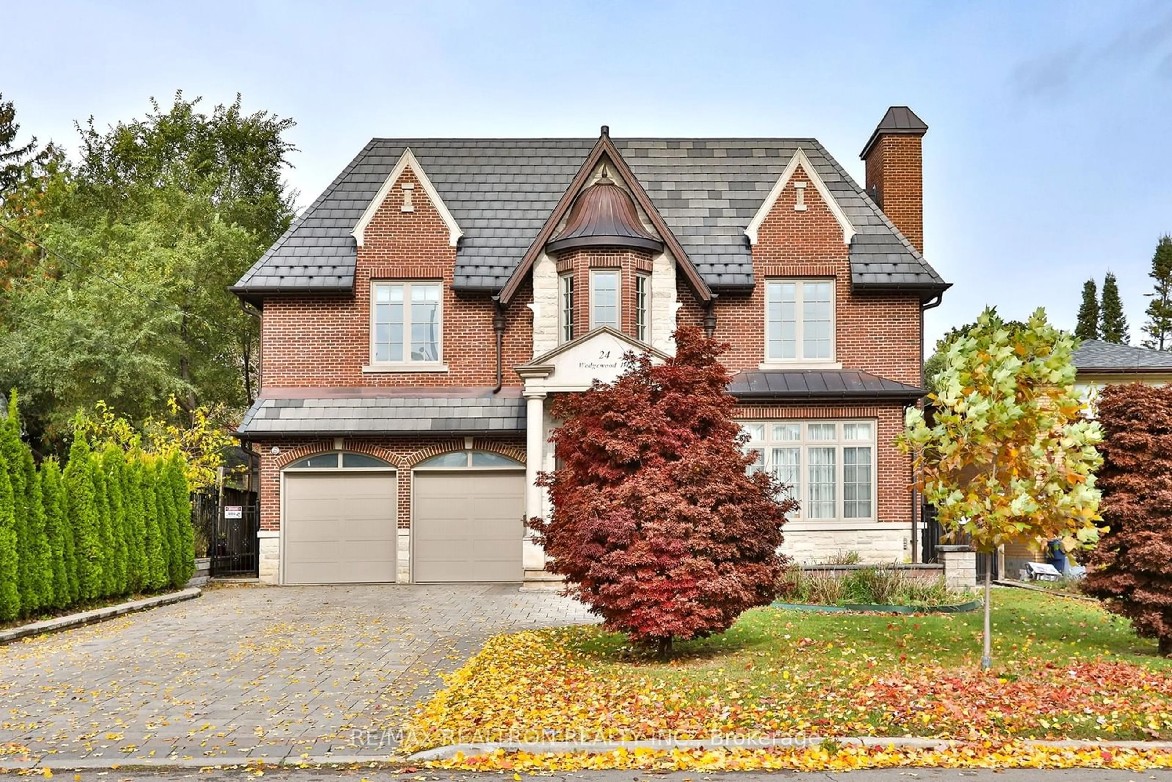 Home with brick exterior material for 24 Wedgewood Dr, Toronto Ontario M2M 2H3