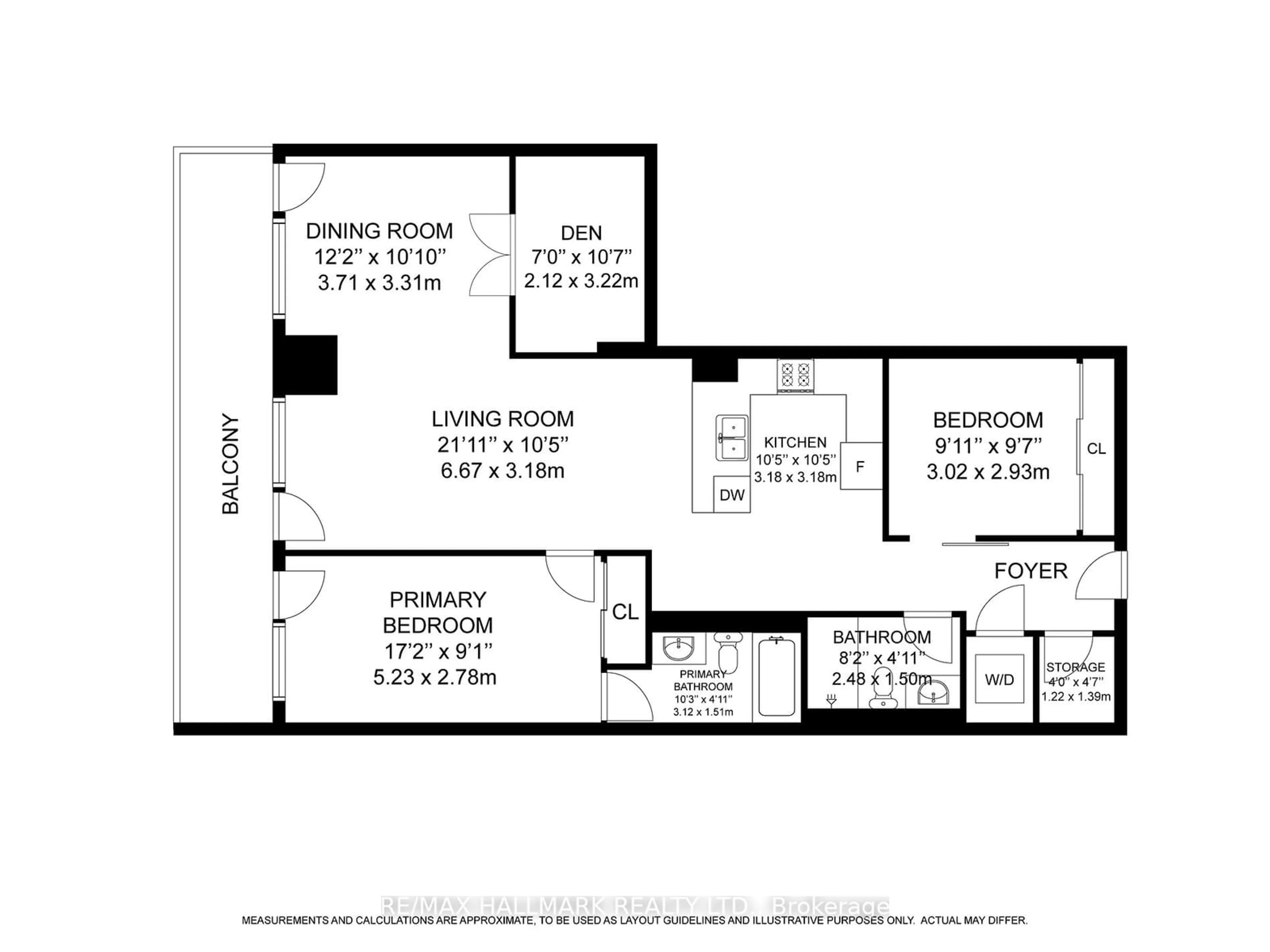 Floor plan for 380 Macpherson Ave #403, Toronto Ontario M4V 3E3