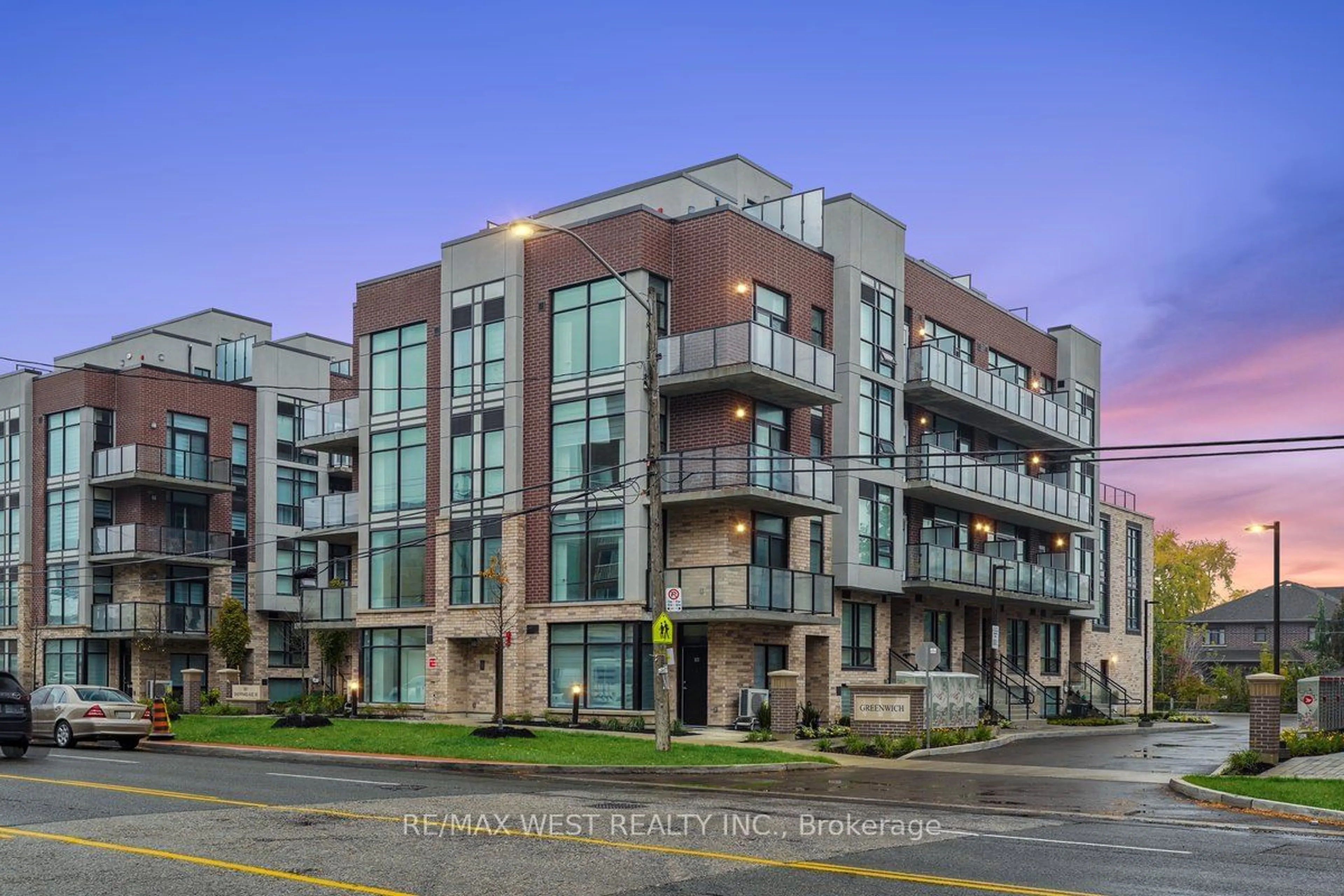 A pic from exterior of the house or condo, the front or back of building for 861 Sheppard Ave #7, Toronto Ontario M3H 0E9