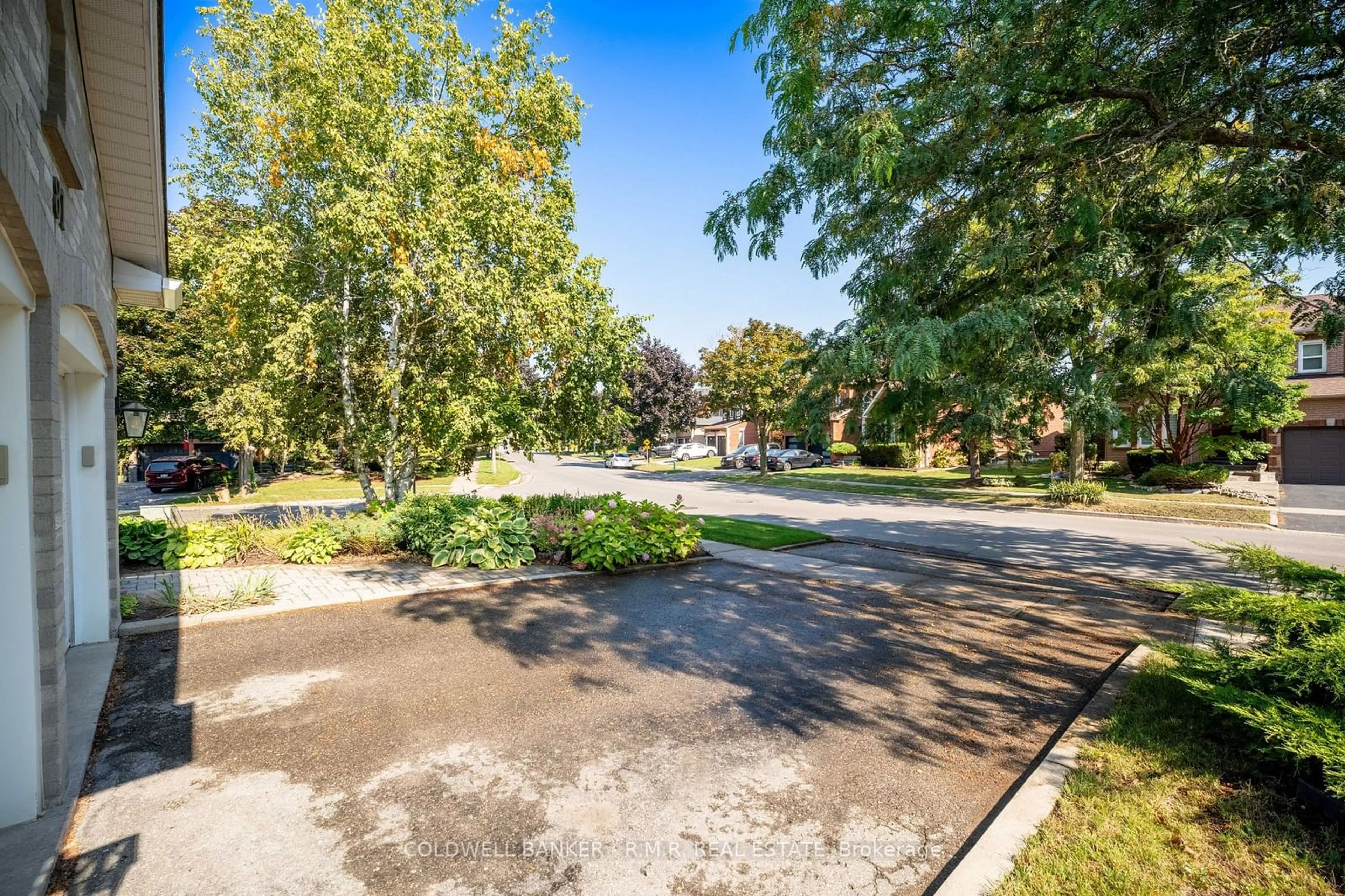 Patio, the fenced backyard for 81 Willowbrook Dr, Whitby Ontario L1R 2A8