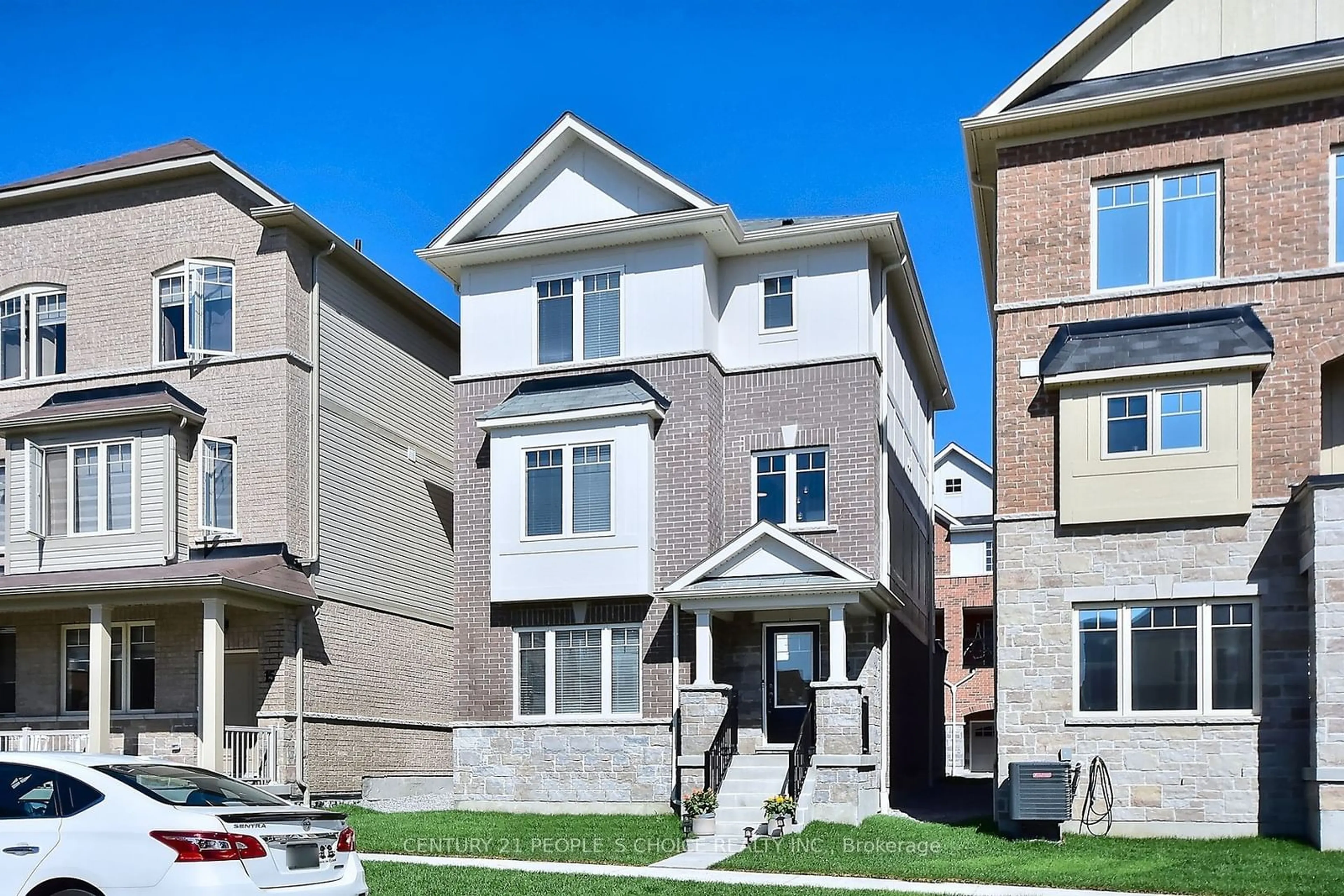 A pic from exterior of the house or condo, the street view for 13 Devineridge Ave, Ajax Ontario L1Z 0T1