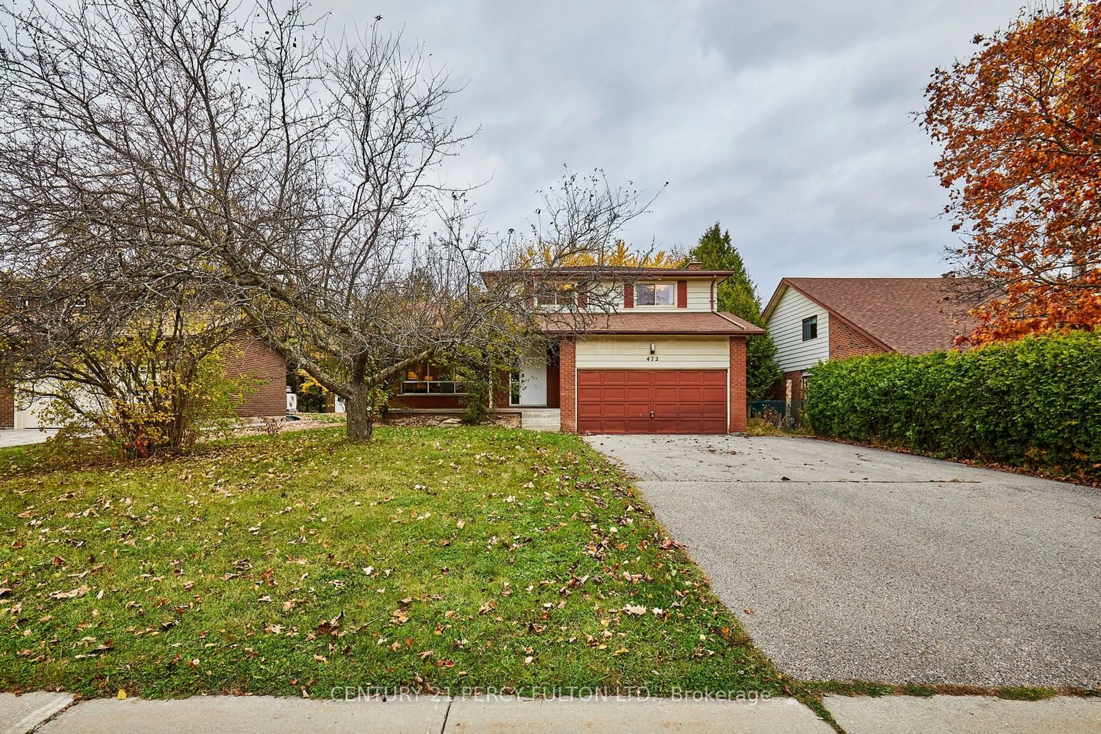 A pic from exterior of the house or condo, the street view for 472 Sheppard Ave, Pickering Ontario L1V 1E5