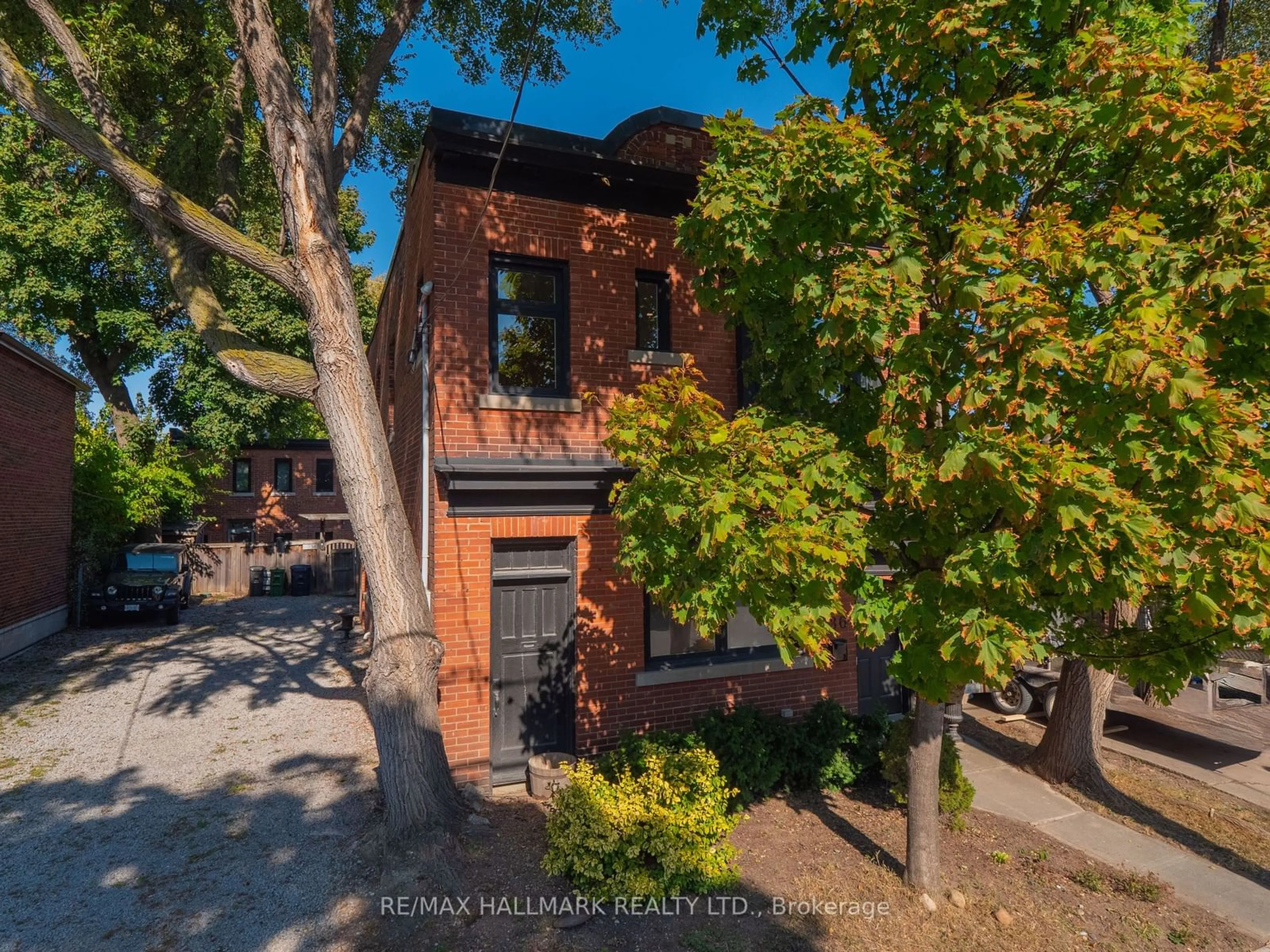 A pic from exterior of the house or condo, the street view for 236 Browning Ave, Toronto Ontario M4K 1X2