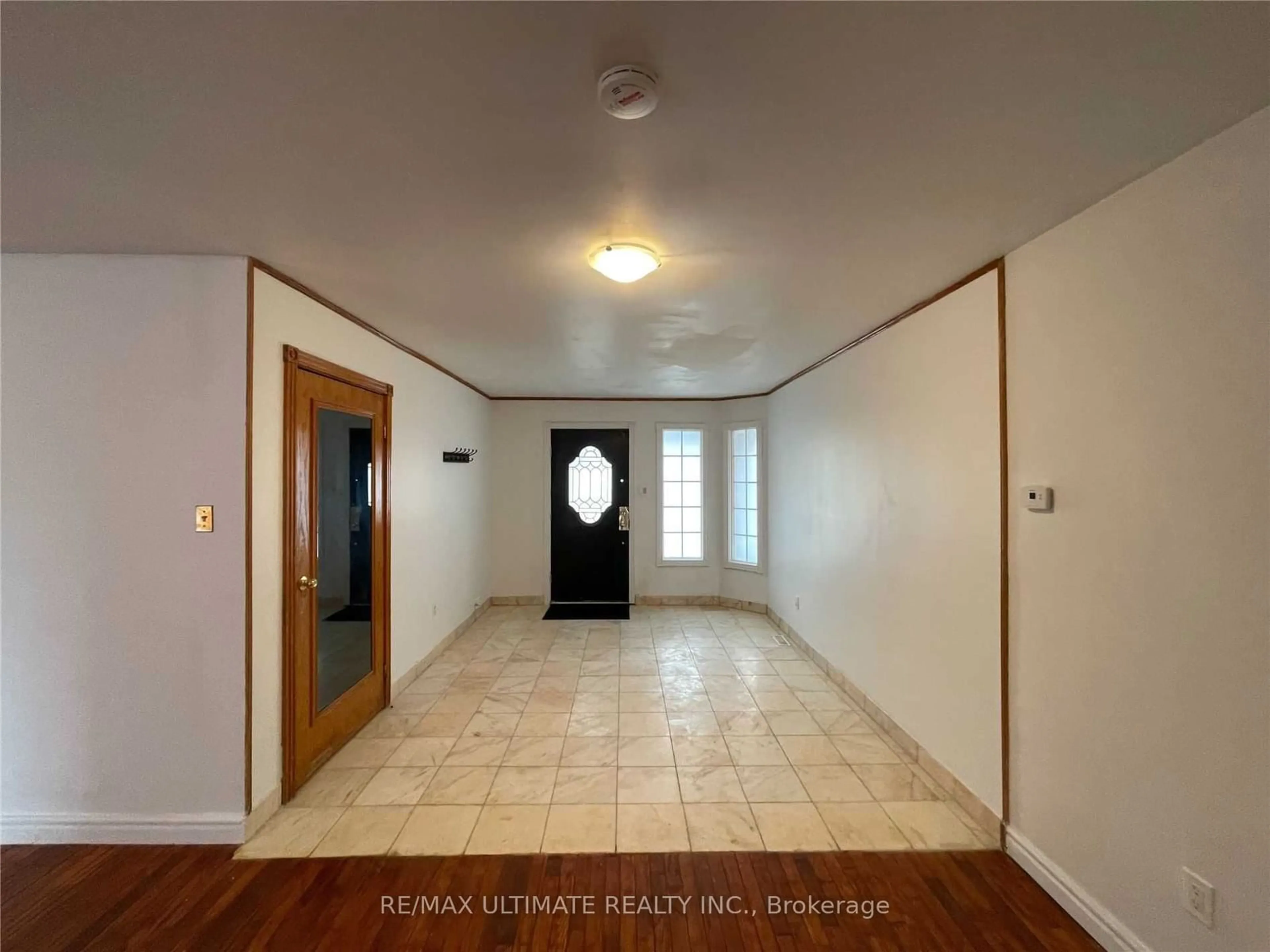 Indoor entryway, wood floors for 75 Magnolia Ave, Toronto Ontario M1K 3K3