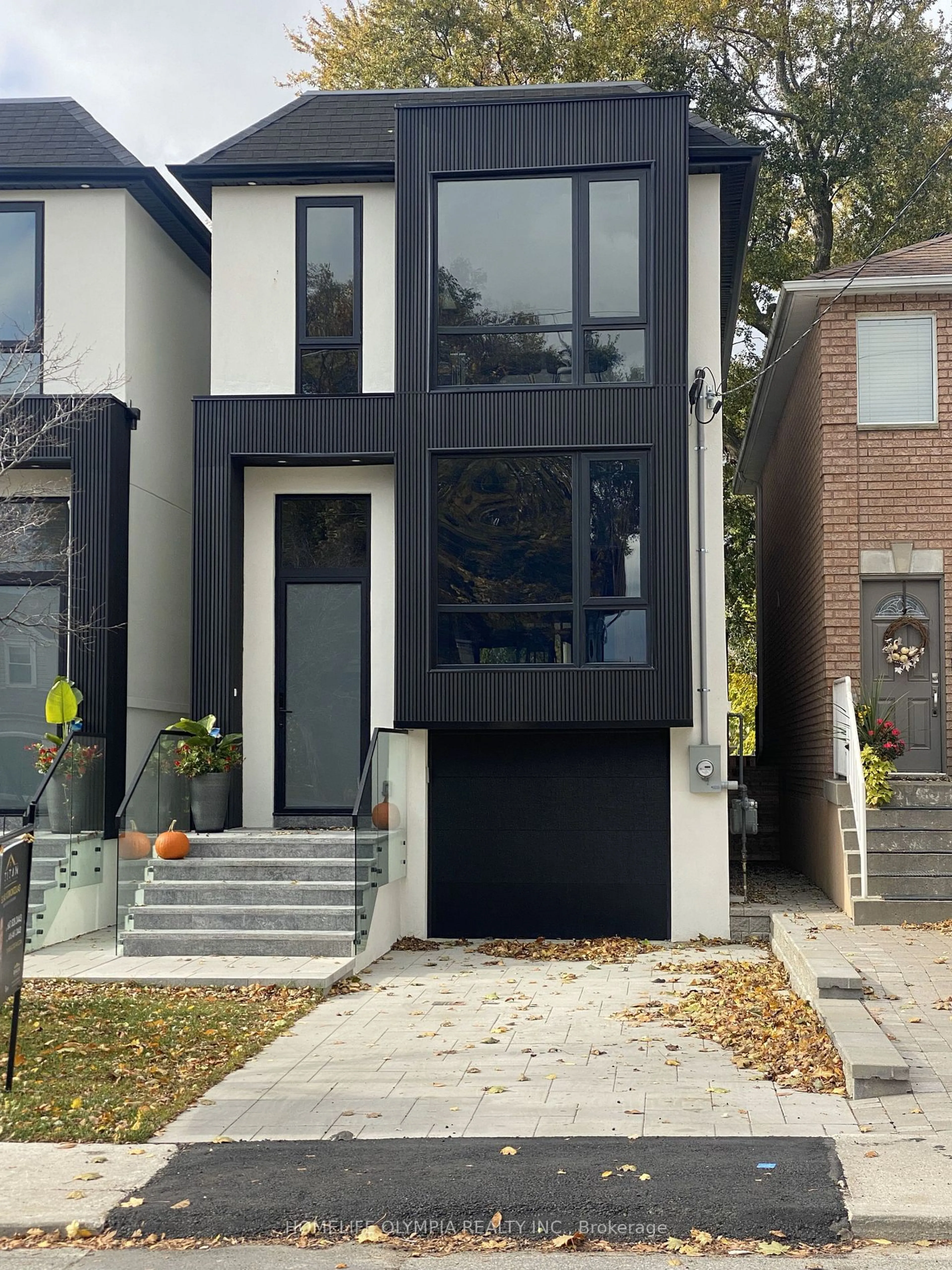 Home with brick exterior material for 46B Leroy Ave, Toronto Ontario M4J 4G8