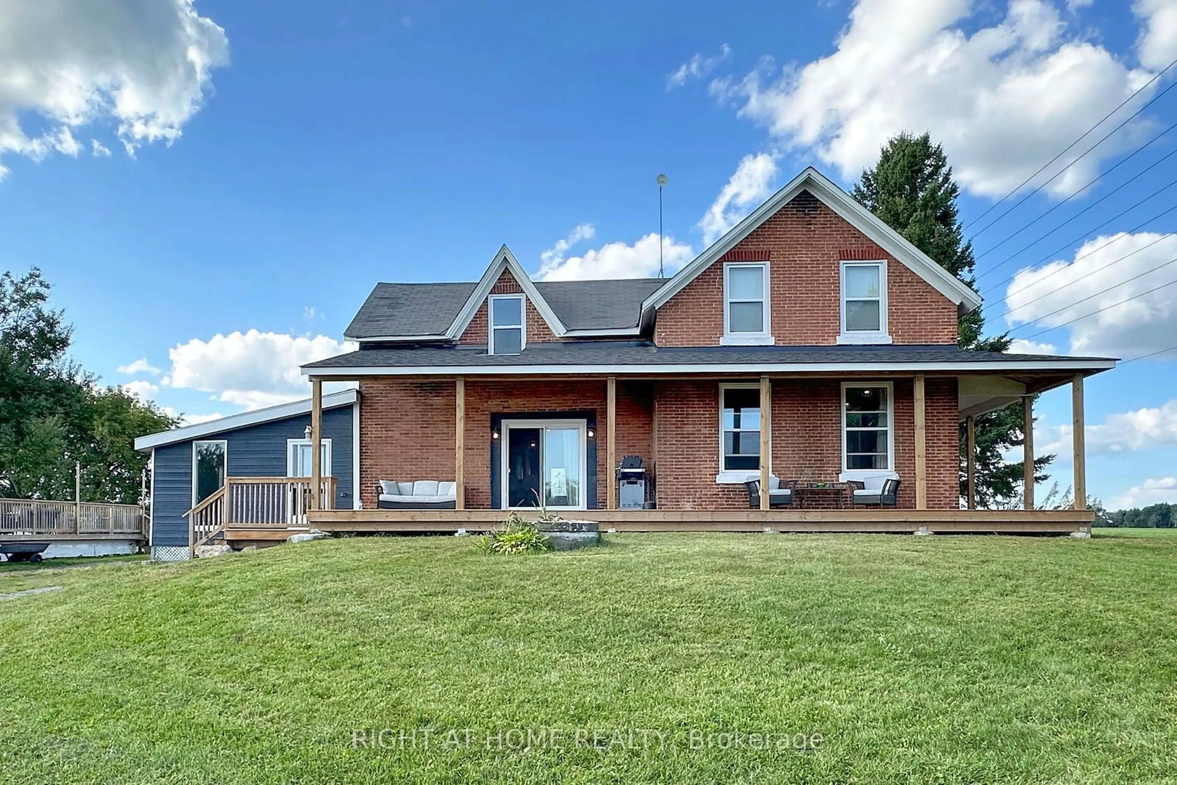 Home with brick exterior material for 2472 Regional Road 42 Rd, Clarington Ontario L1C 6V9