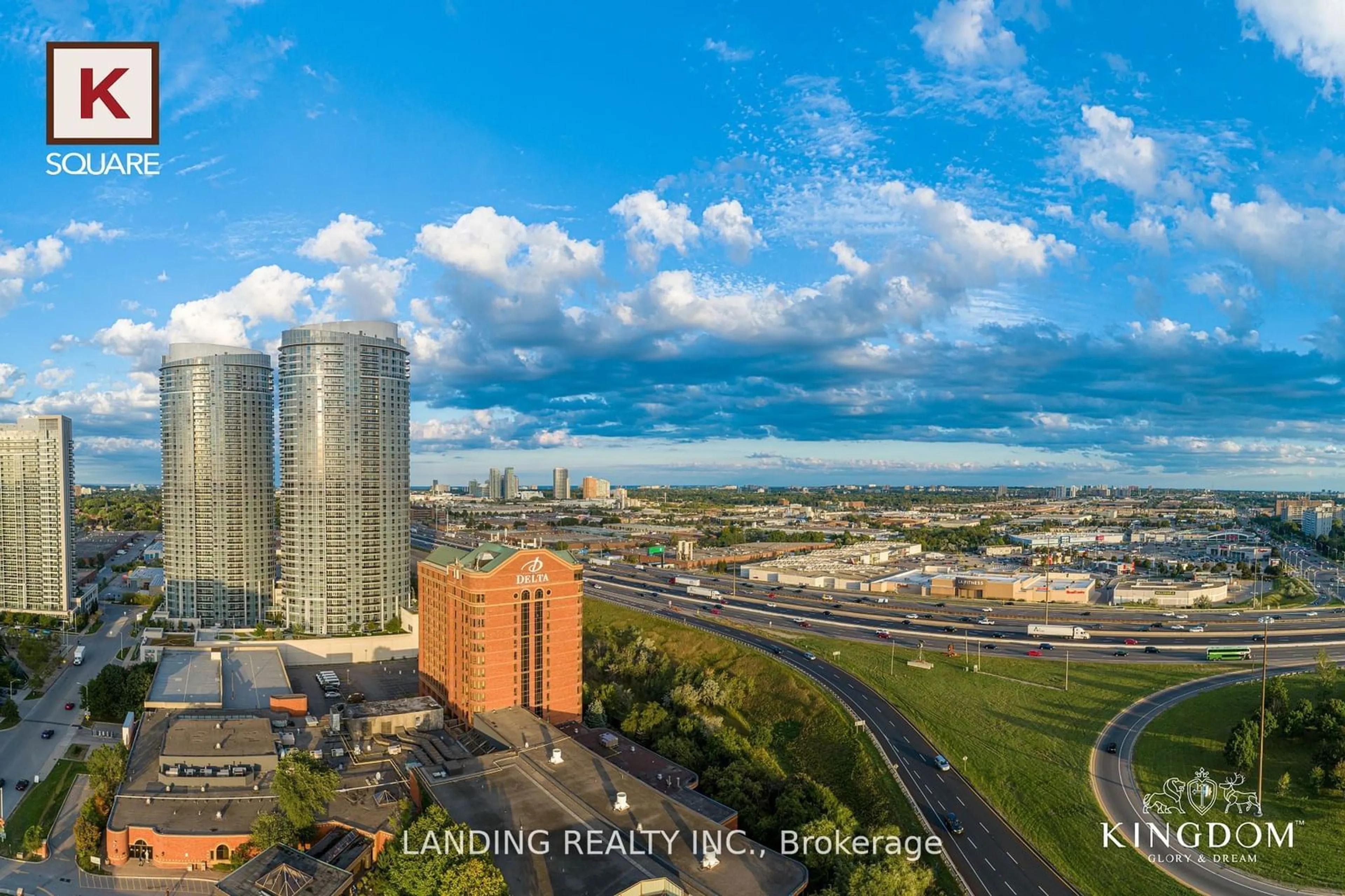 A pic from exterior of the house or condo, the view of city buildings for 2031 KENNEDY Rd #3326, Toronto Ontario M1T 0B8