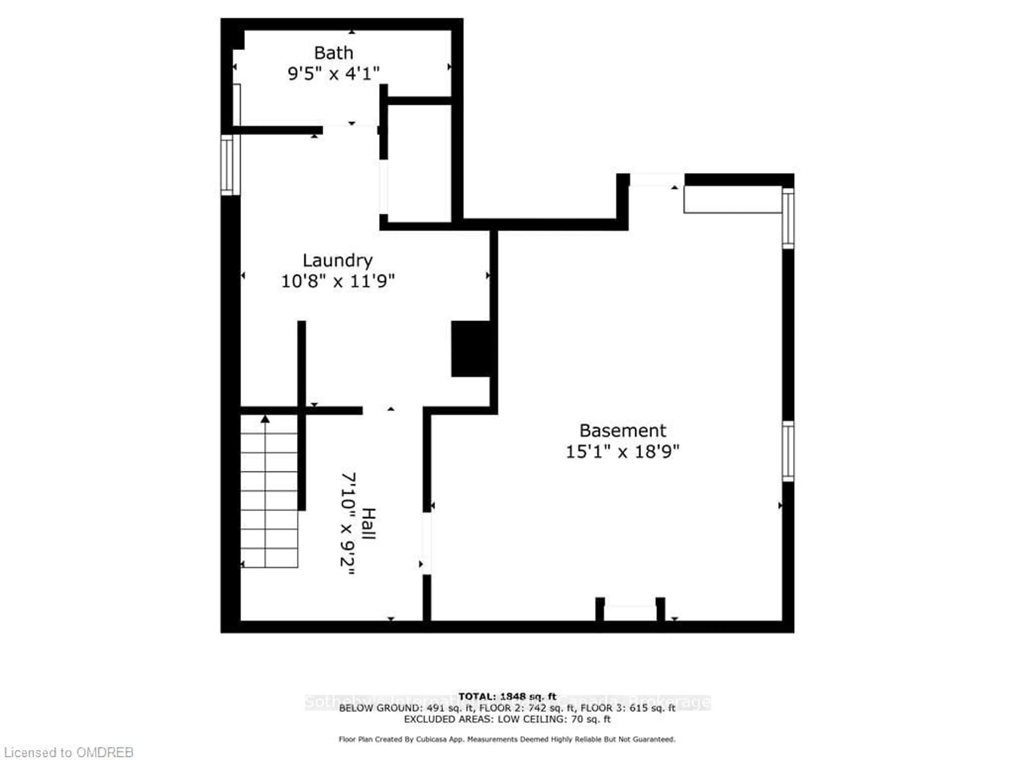 Floor plan for 111 HARMONY Rd, Oshawa Ontario L1H 6T4