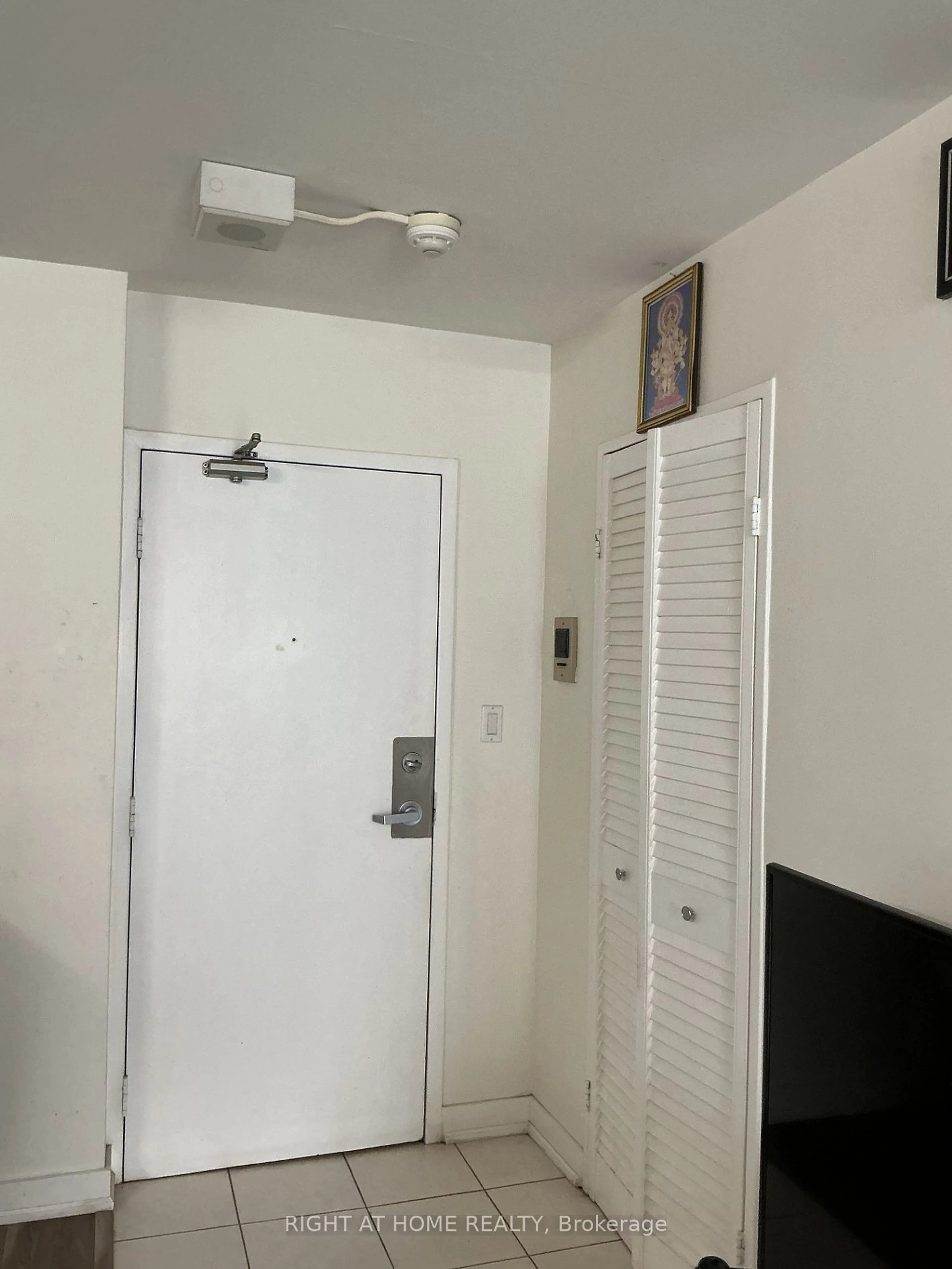 A pic of a room, not visible floor for 5 Massey Sq #1504, Toronto Ontario M4C 5L6