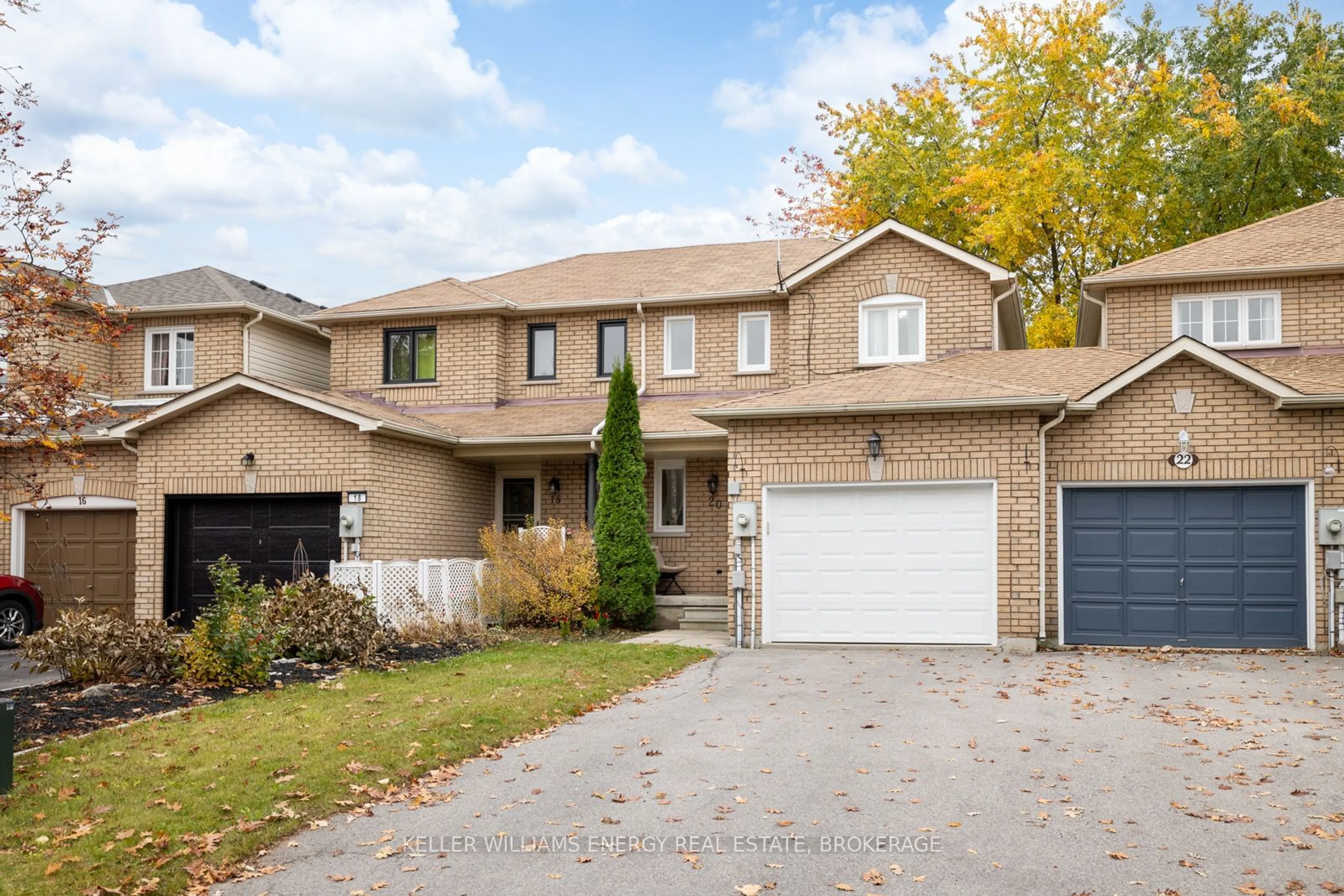 Frontside or backside of a home, cottage for 20 Somerscales Dr, Clarington Ontario L1C 5B6