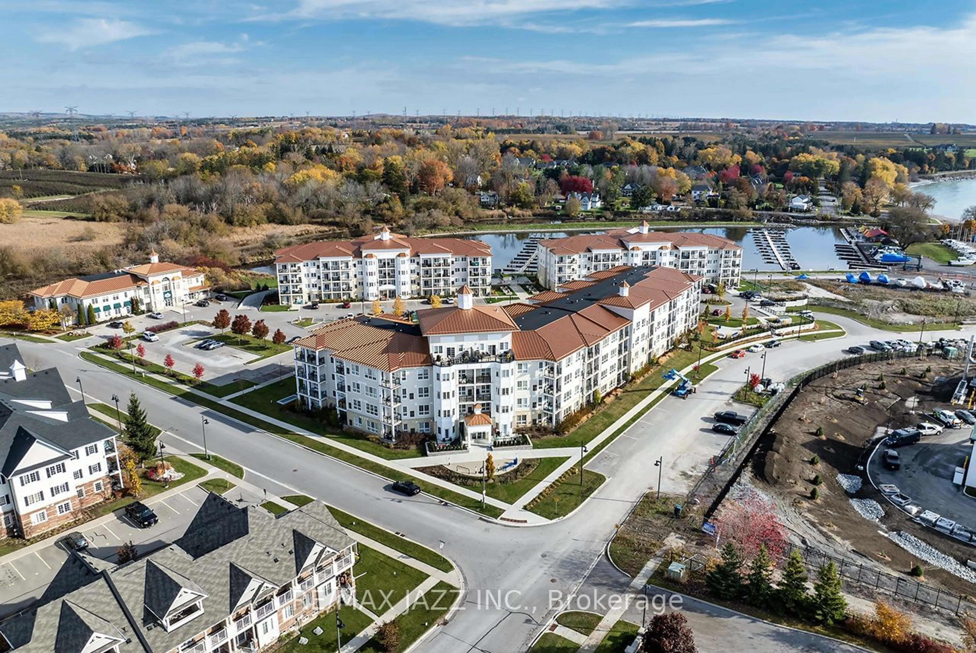 A pic from exterior of the house or condo, the street view for 50 Lakebreeze Dr #126, Clarington Ontario L1B 0V9