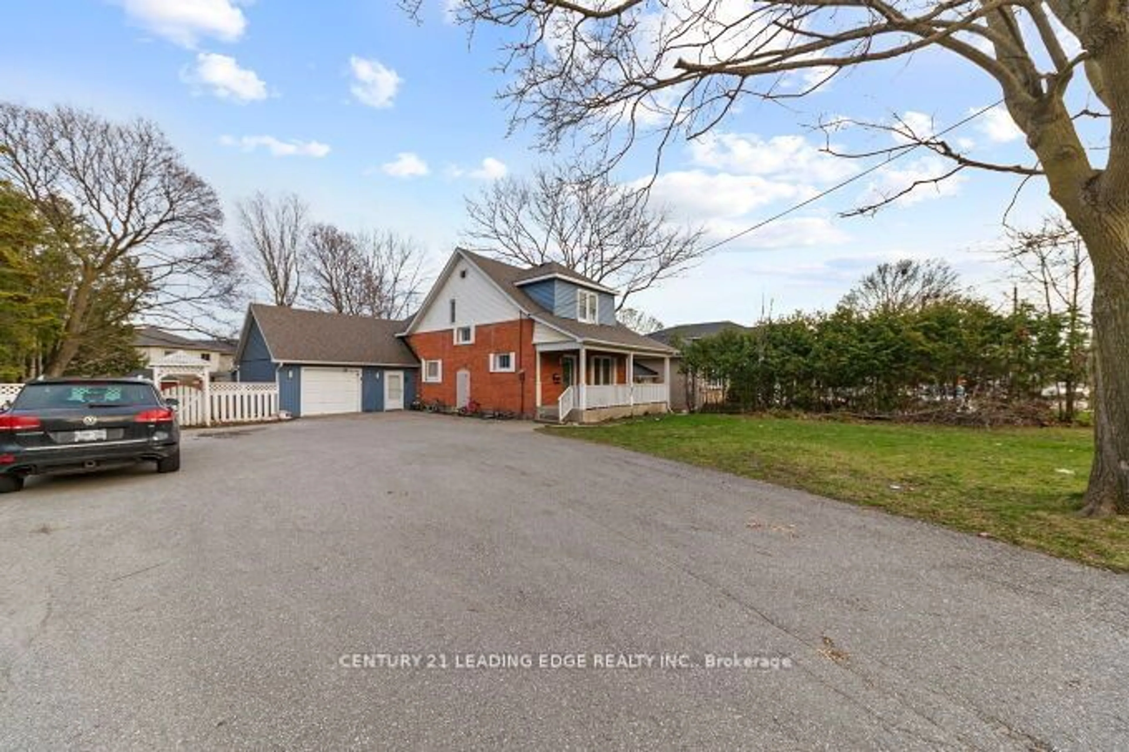 Frontside or backside of a home, the street view for 83 Liberty St, Clarington Ontario L1C 2L8