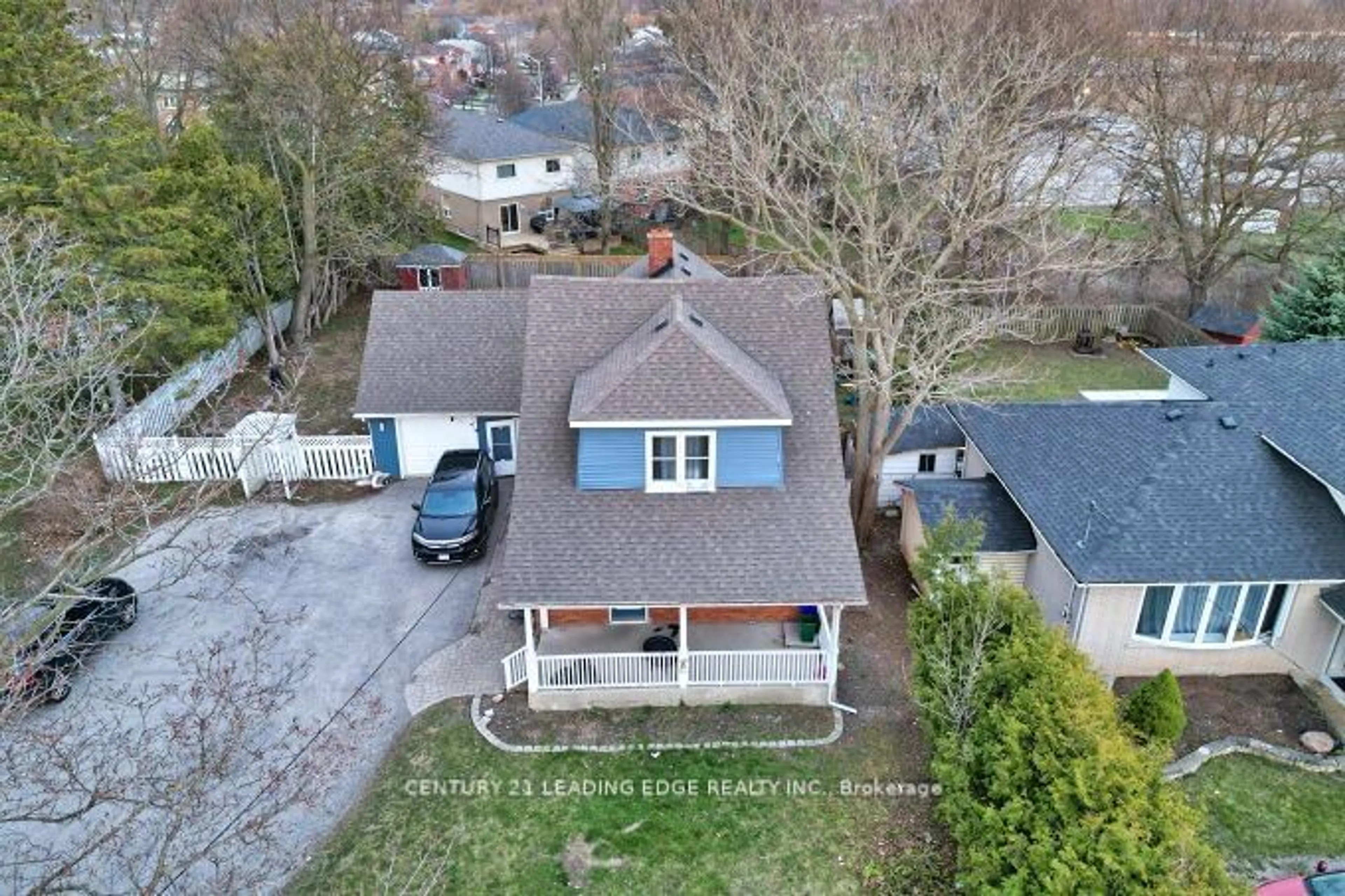 Frontside or backside of a home, the street view for 83 Liberty St, Clarington Ontario L1C 2L8