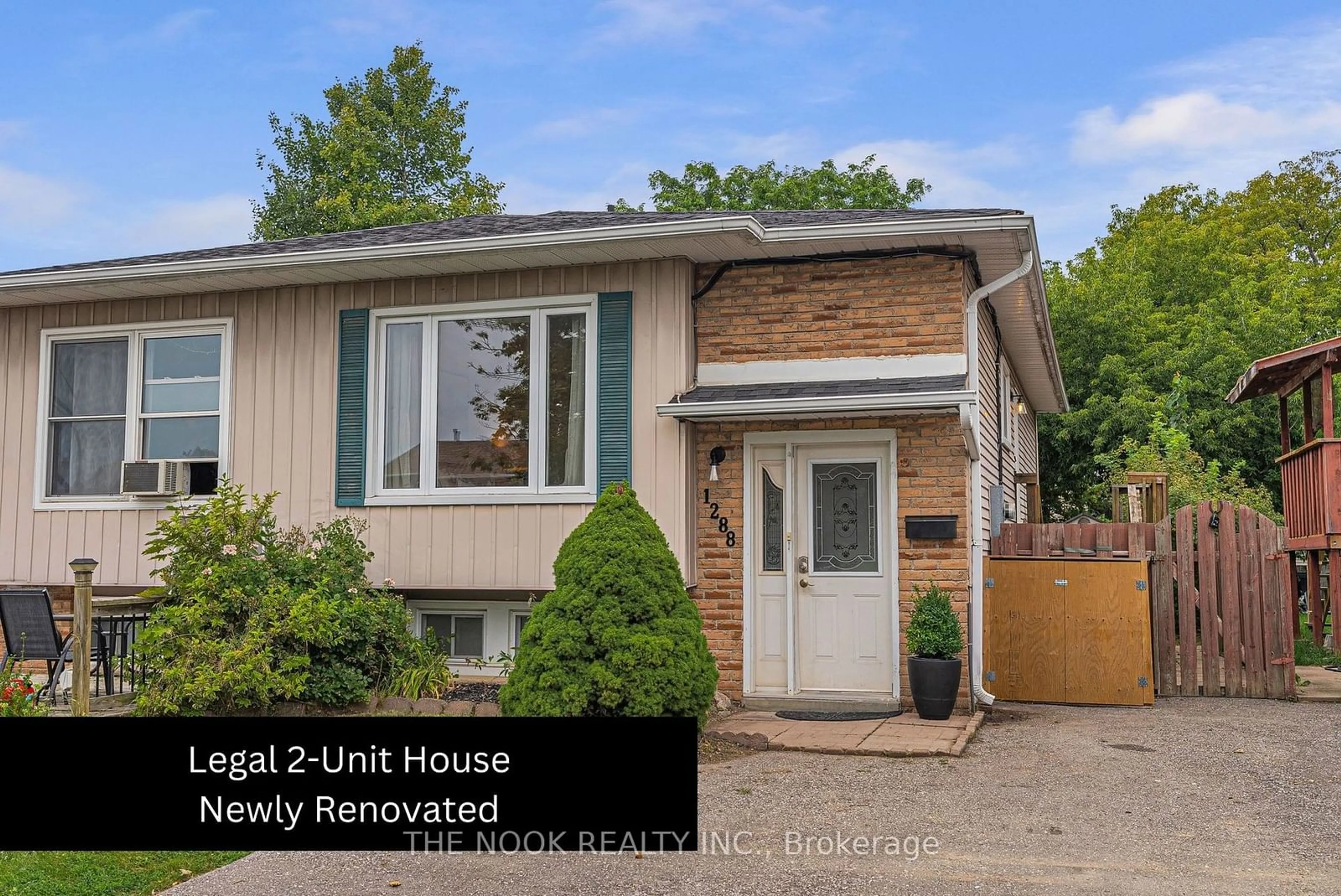 Frontside or backside of a home, cottage for 1288 Sunningdale Ave, Oshawa Ontario L1H 8G7