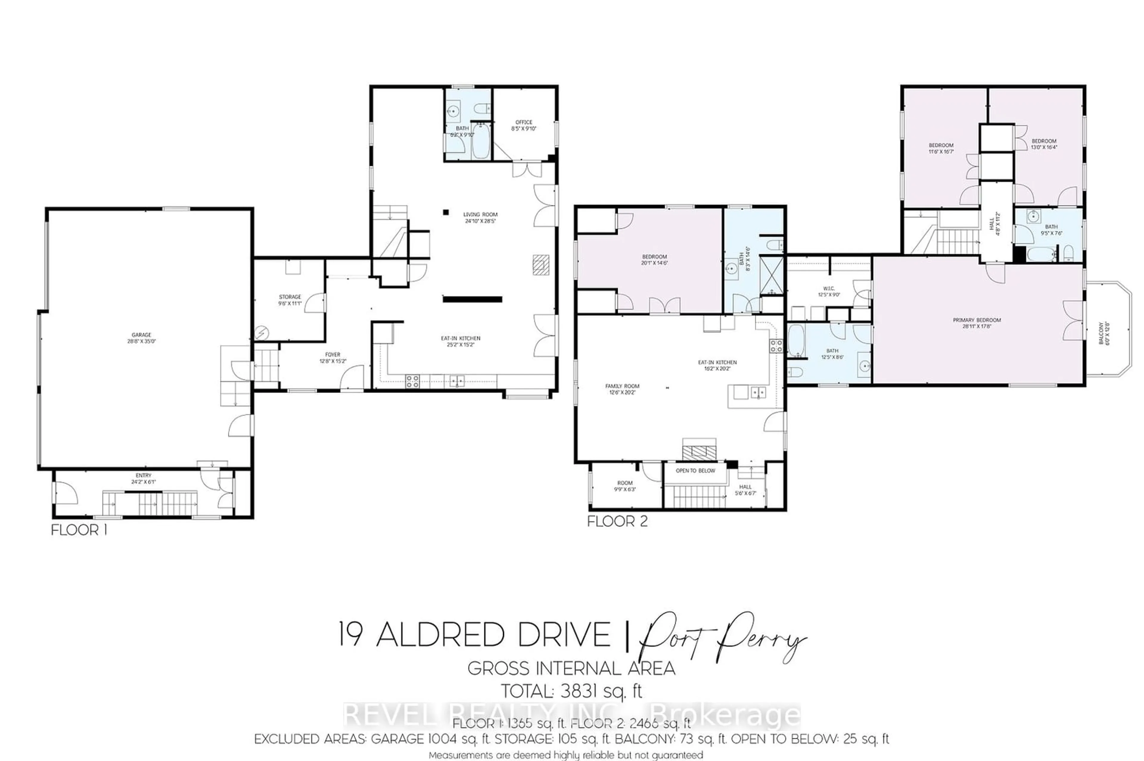 Floor plan for 19 Aldred Dr, Scugog Ontario L9L 1B4