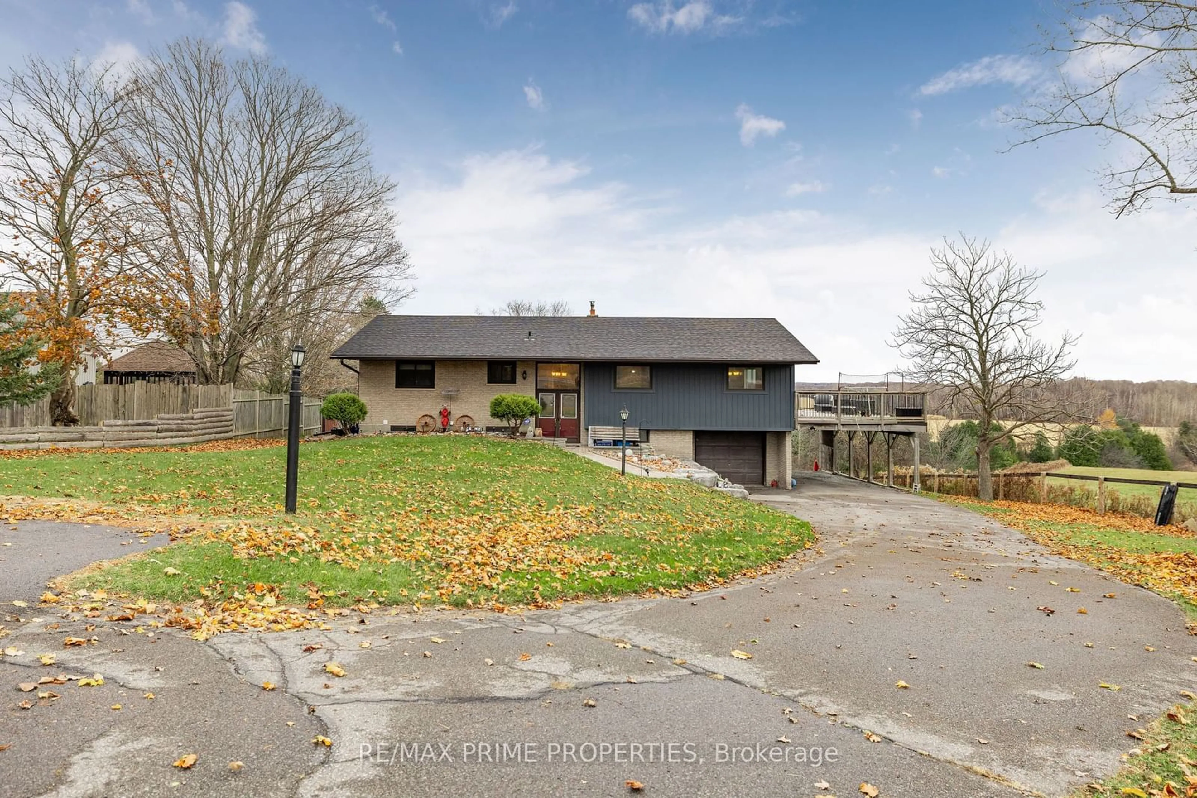 Frontside or backside of a home, the street view for 18955 Highway 12, Scugog Ontario L9P 1R3