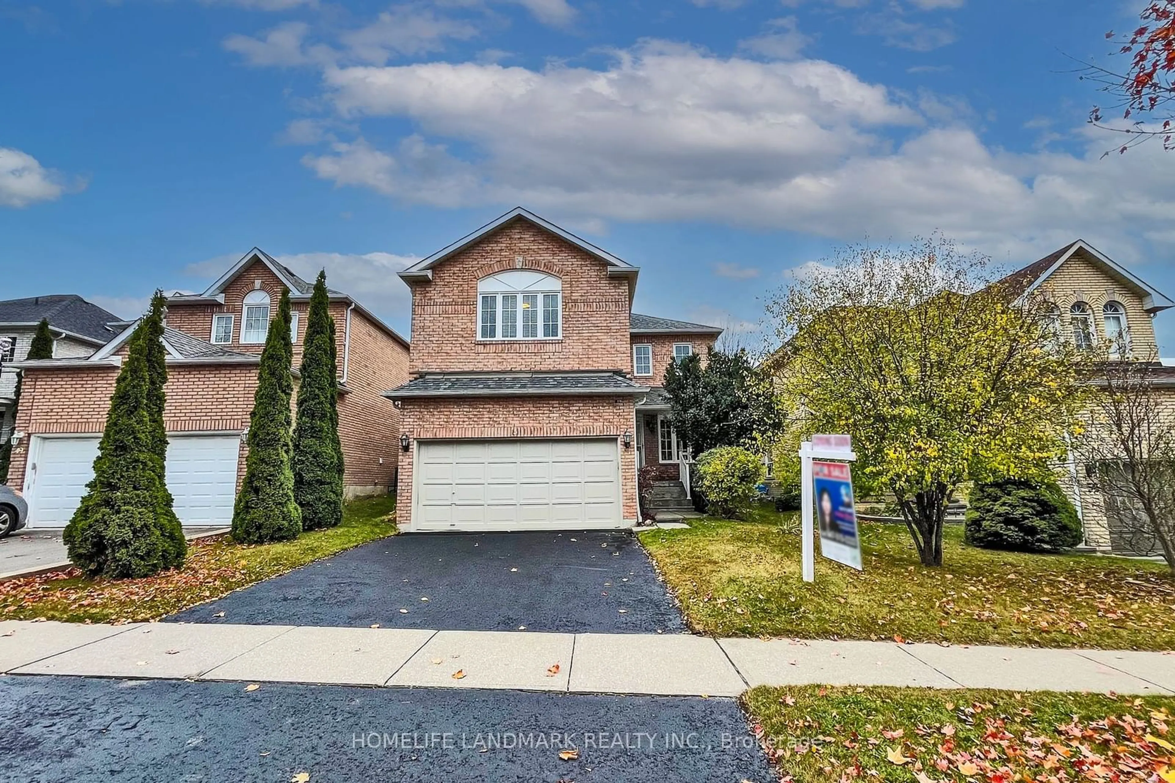 A pic from exterior of the house or condo, the street view for 51 Kerrison Dr, Ajax Ontario L1Z 1K2